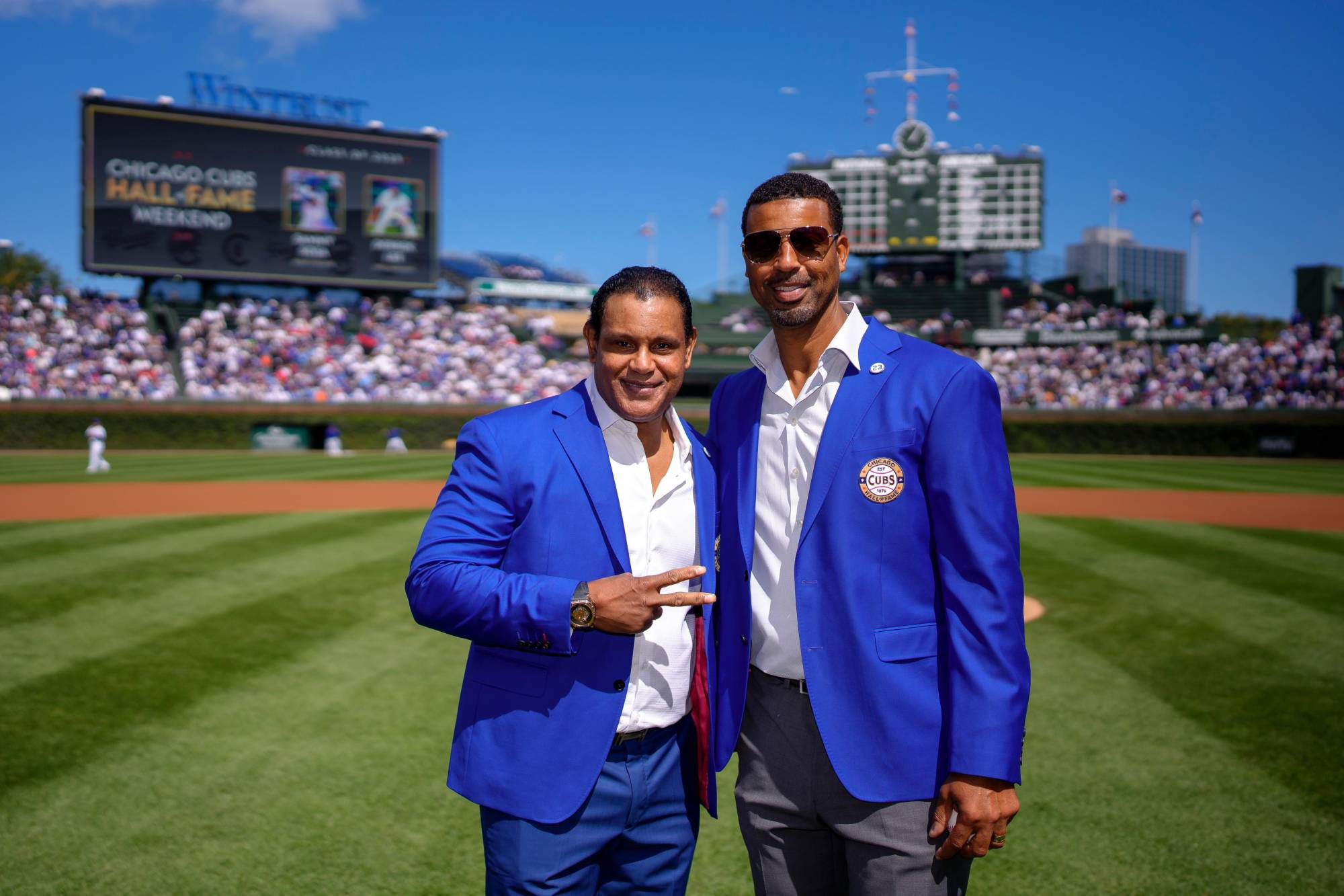 $!Sammy Sosa fue exaltado al Salón de la Fama de los Cachorros