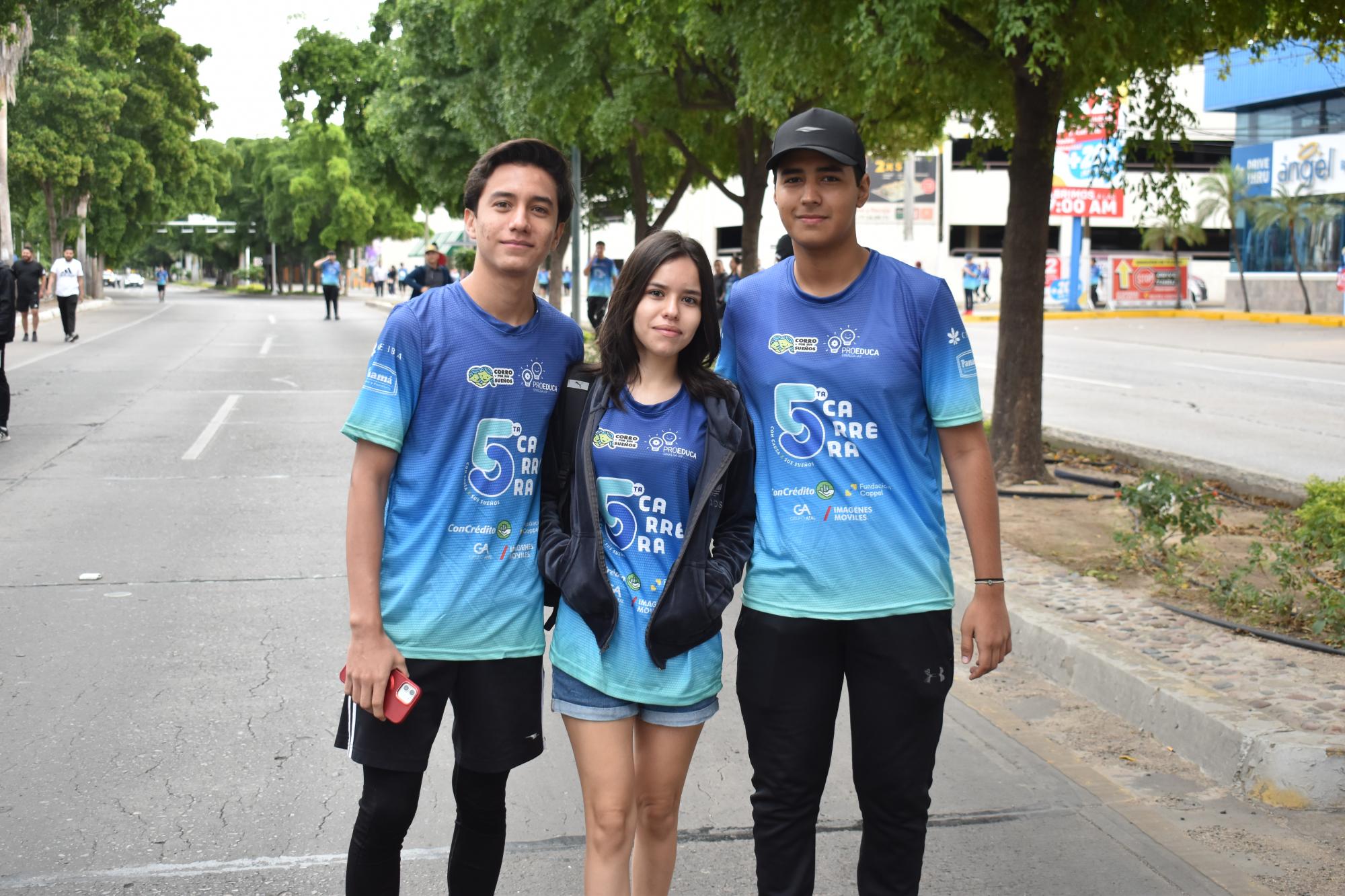 $!Esteban Deraz, Leslie Ojeda y César Beltrán.