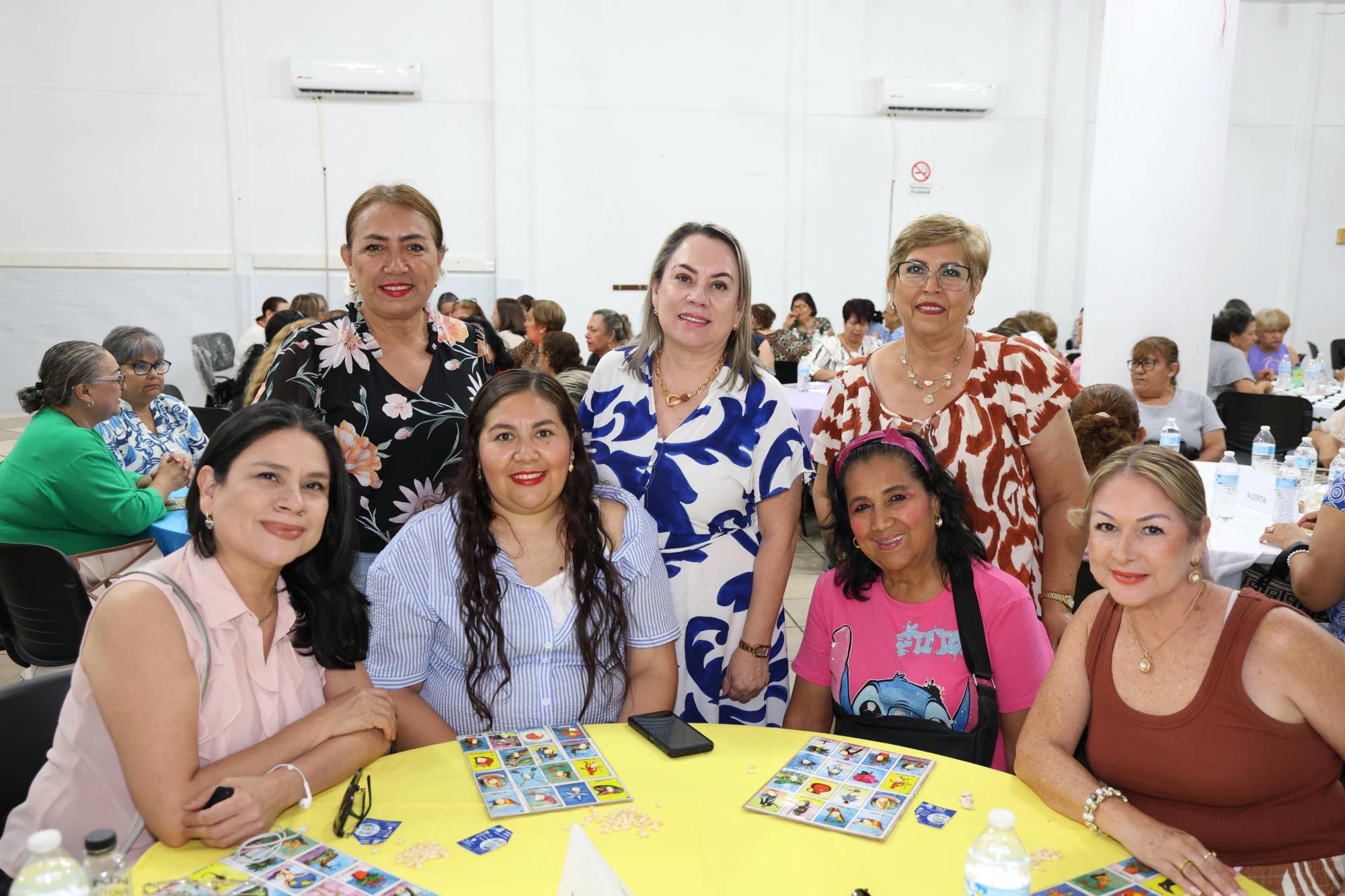 $!Mónica Domínguez, Elva Aguirre, Socorro Bautista, Guillermina García, Amanda Aragón, Sandra Luz Ríos y Lorena Jáuregui.