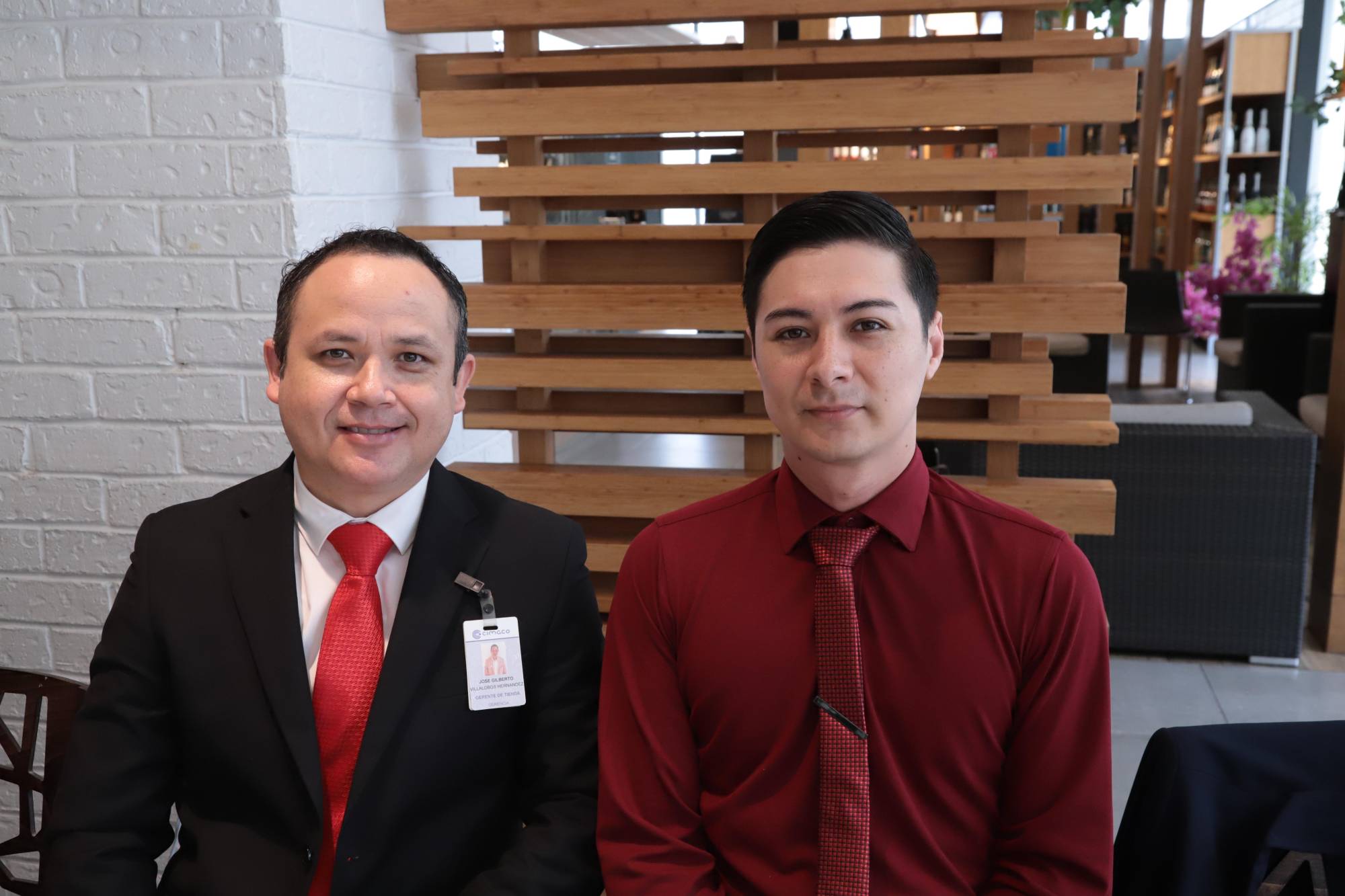 $!Gilberto Villalobos y Cristian Steven.