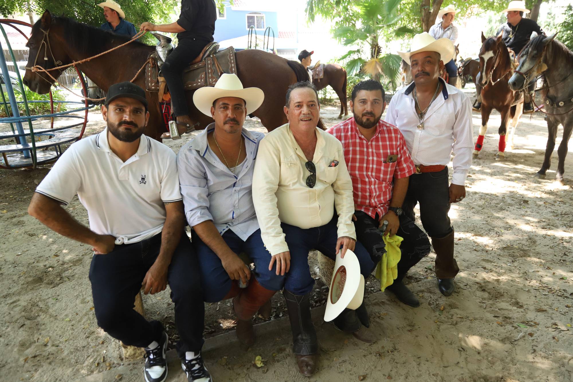 $!Jordán Chavarín, Luis Calderón, Saúl Michel, Alberto Lizárraga y Rafael Torres.