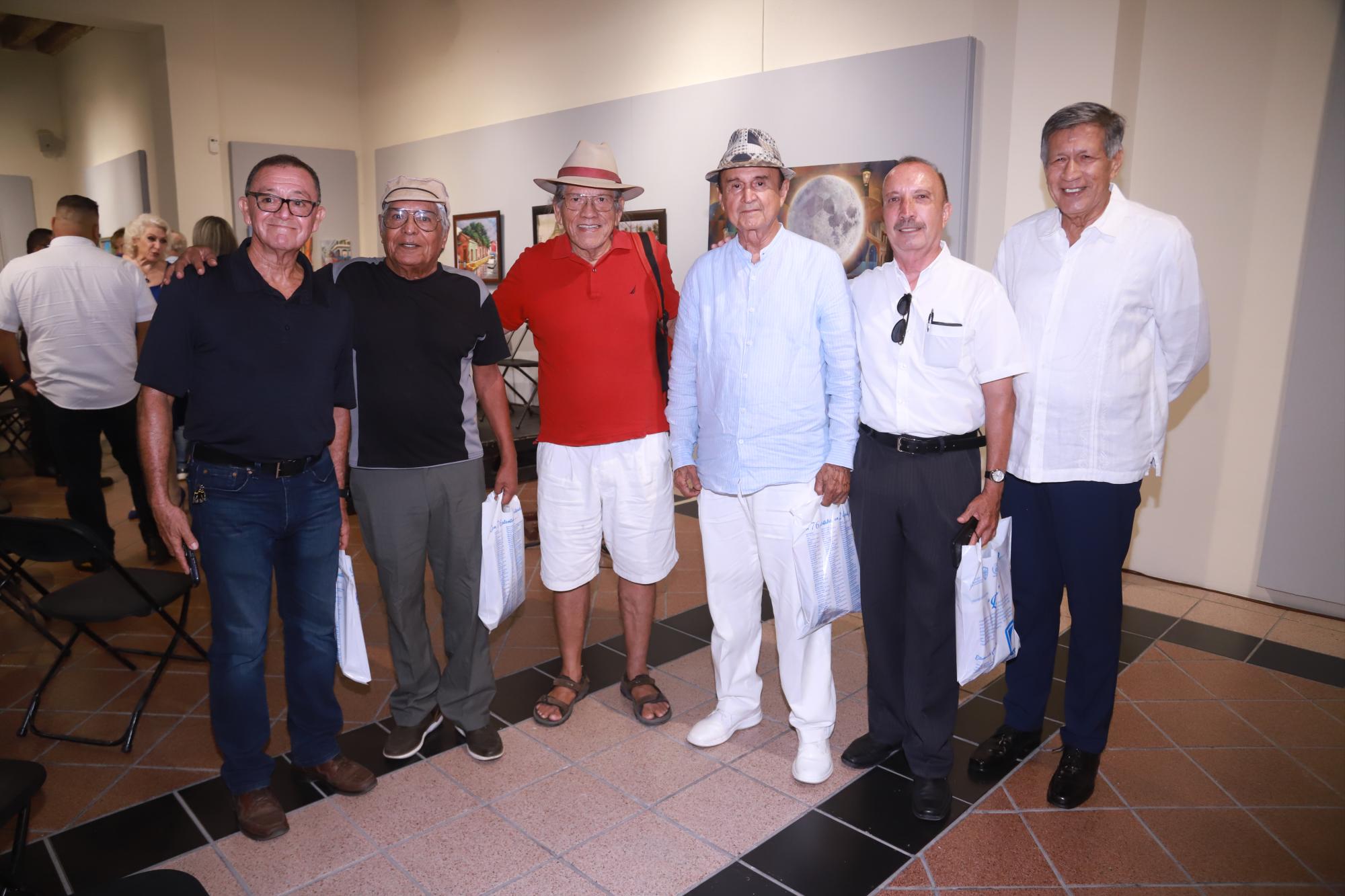$!Luis Antonio Martínez, Xosé Lamas, Joaquín y Faustino López, Alberto Arámburo y Guillermo Osuna Hi.