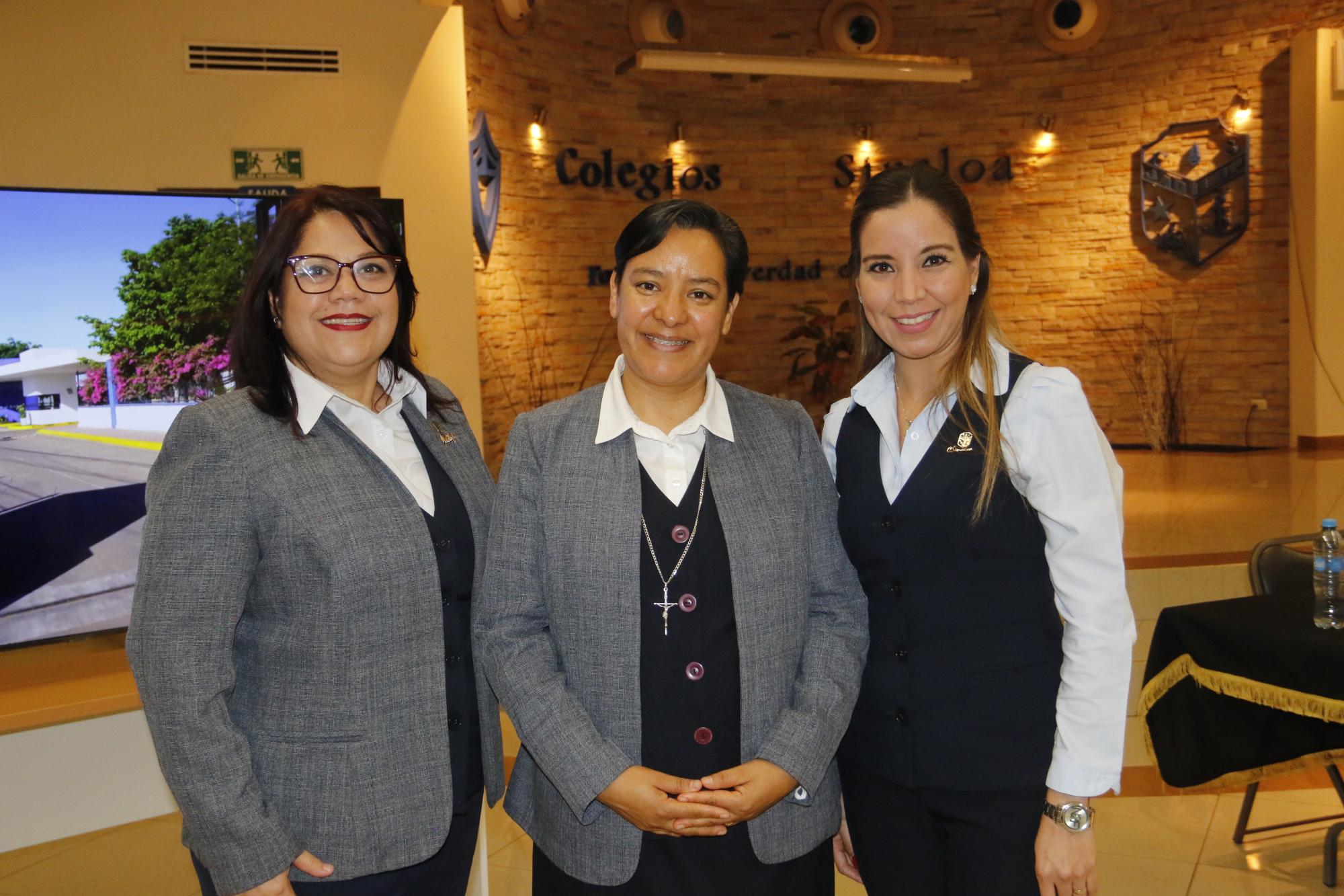 $!Adriana Curiel, Patricia Castañeda y Liz Azalea Valencia.
