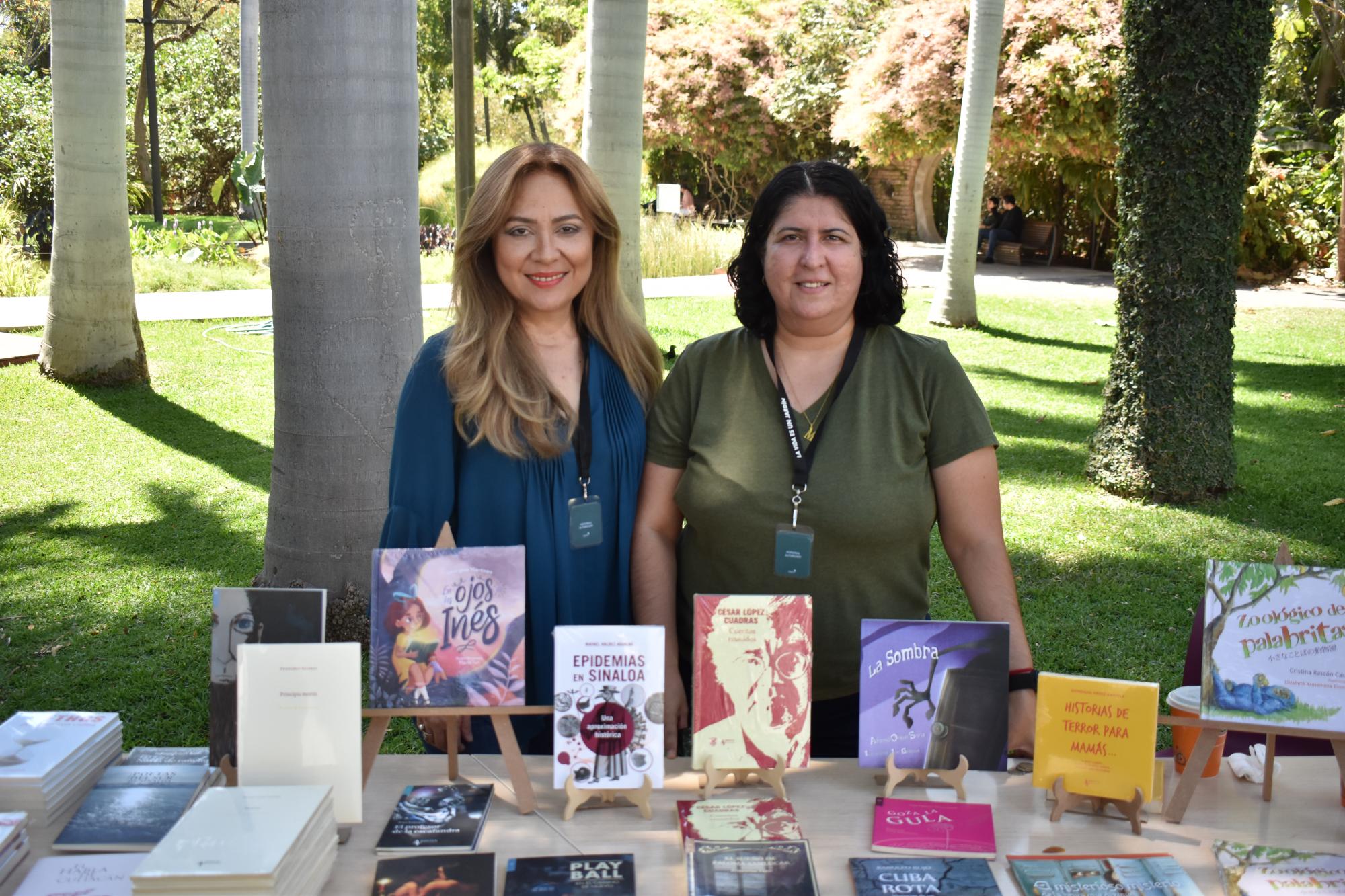 $!Maritza López y Melissa Cota, de Andraval Ediciones.
