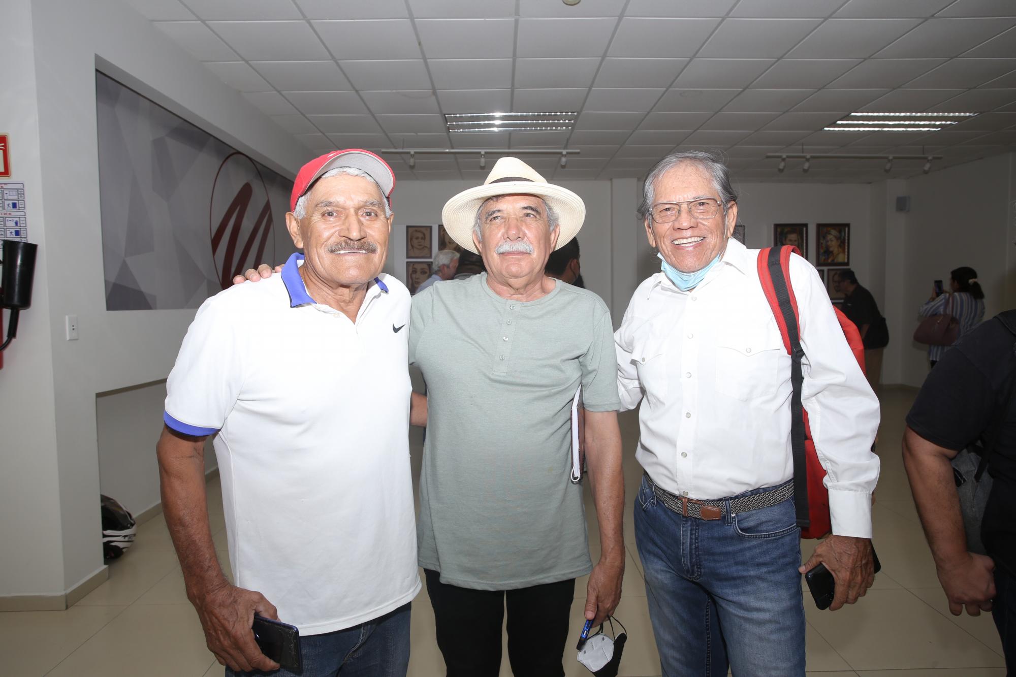 $!Joaquín López, Arcadio Madera y Gildardo Izaguirre.