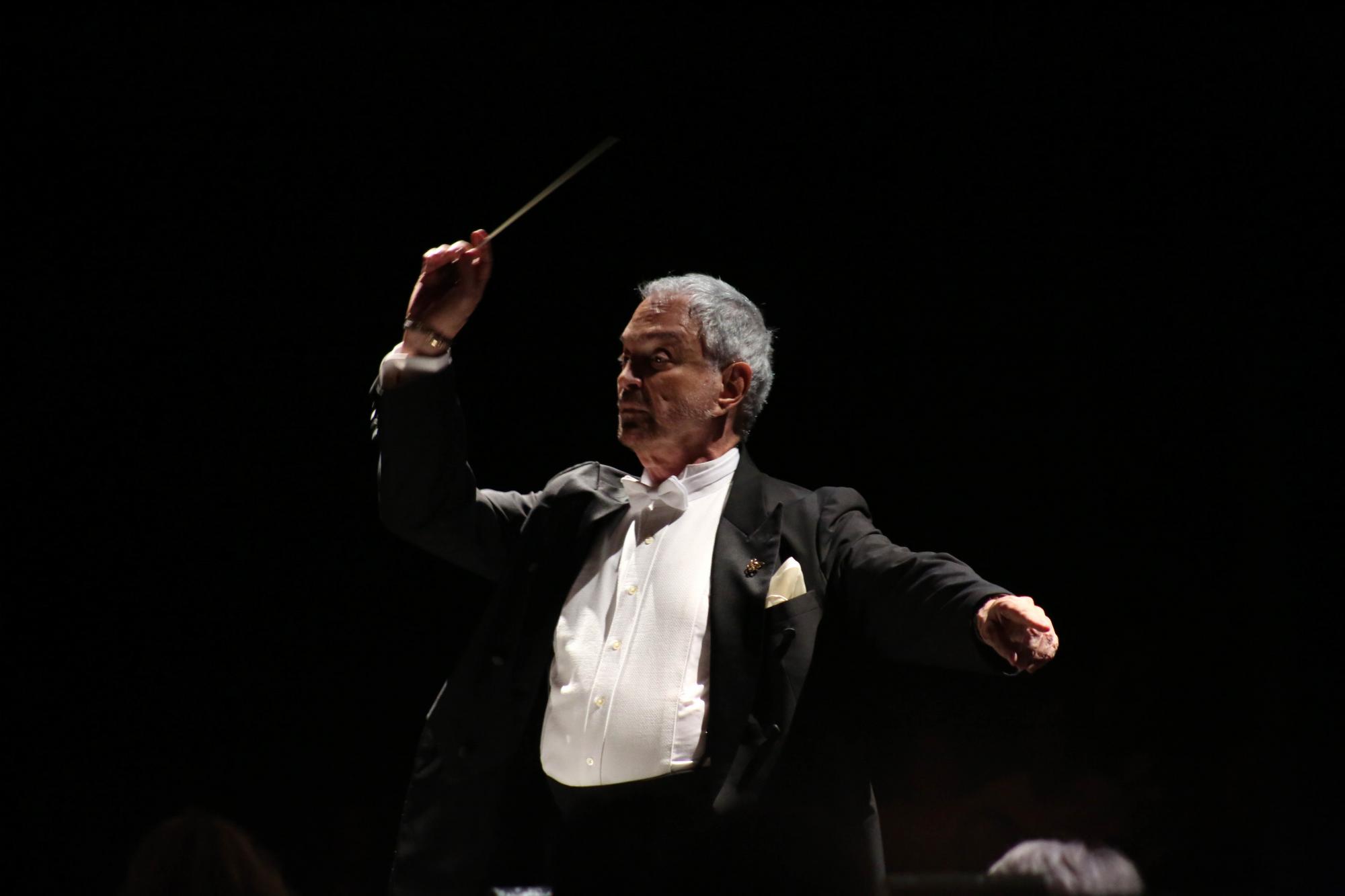 $!El maestro Enrique Patrón de Rueda fue el director invitado.