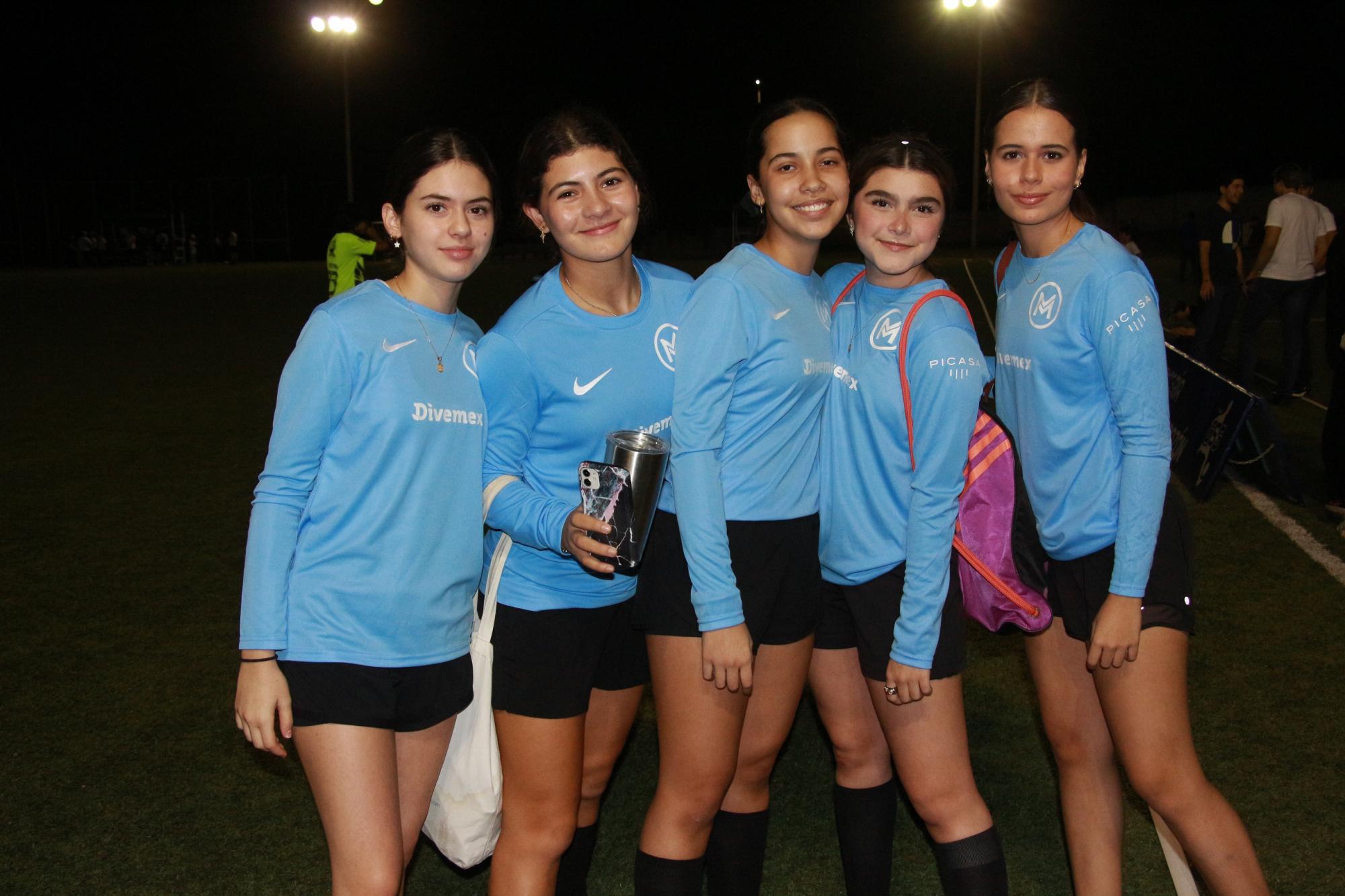 $!Melia Castro, Valeria Bernal, María Laura Borboa, Alexa Larrinaga y Luisa Tamayo.