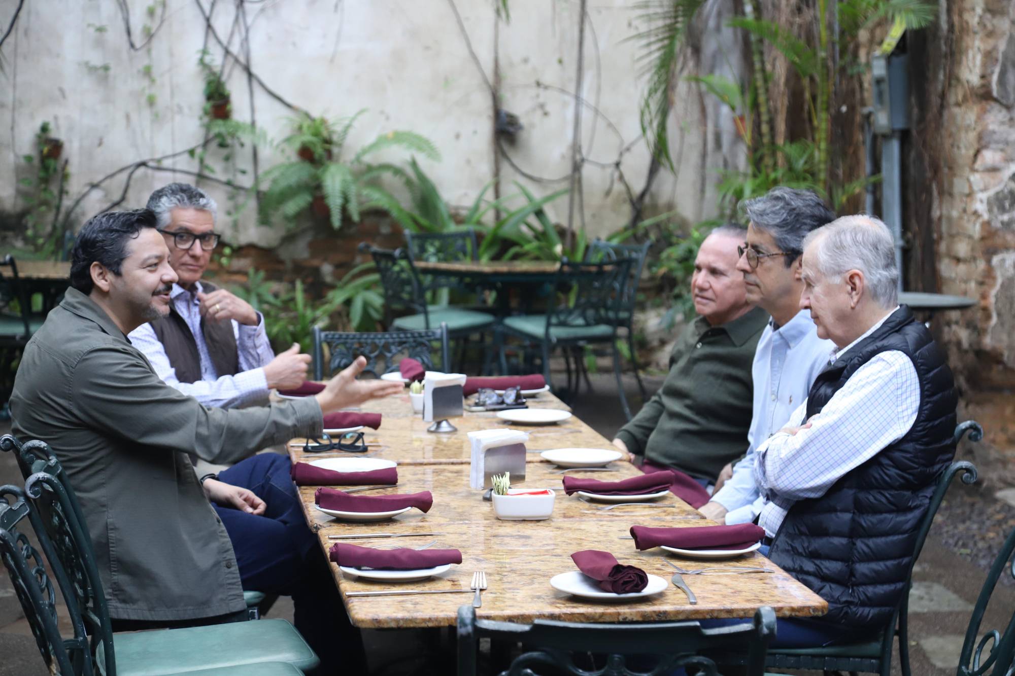 $!Un ambiente de camaradería se vivió esa mañana.