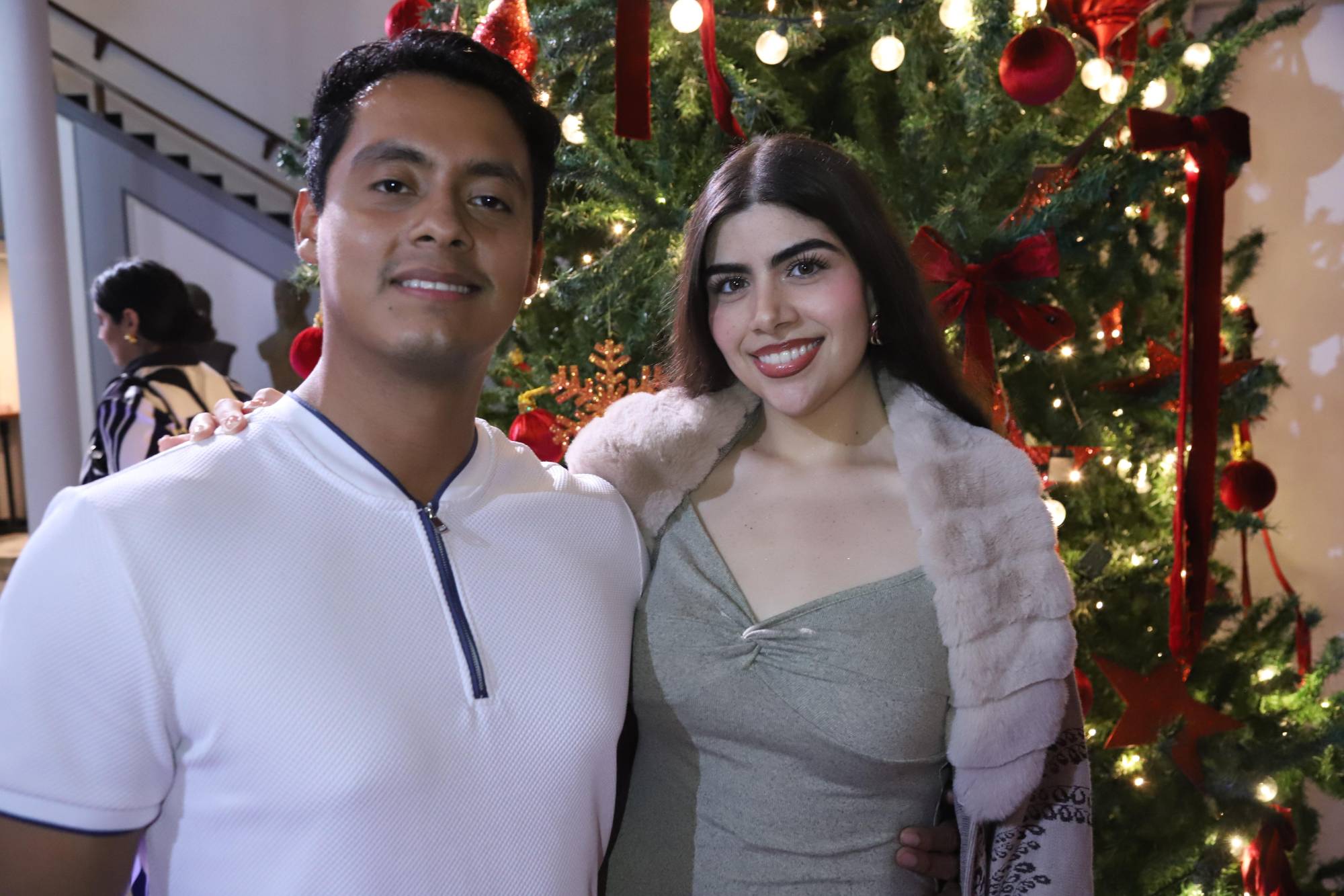 $!Juan Francisco Samano y Melanie Veliz.