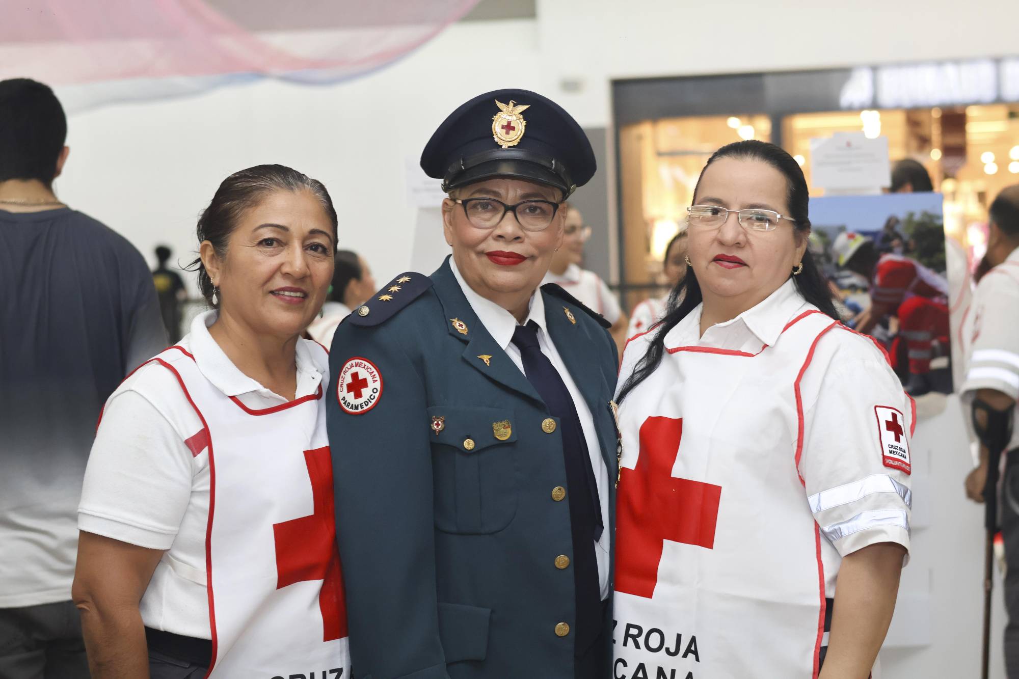 $!Aleida Rodríguez López, Luz Bertila Hernández y Adriana Soto.