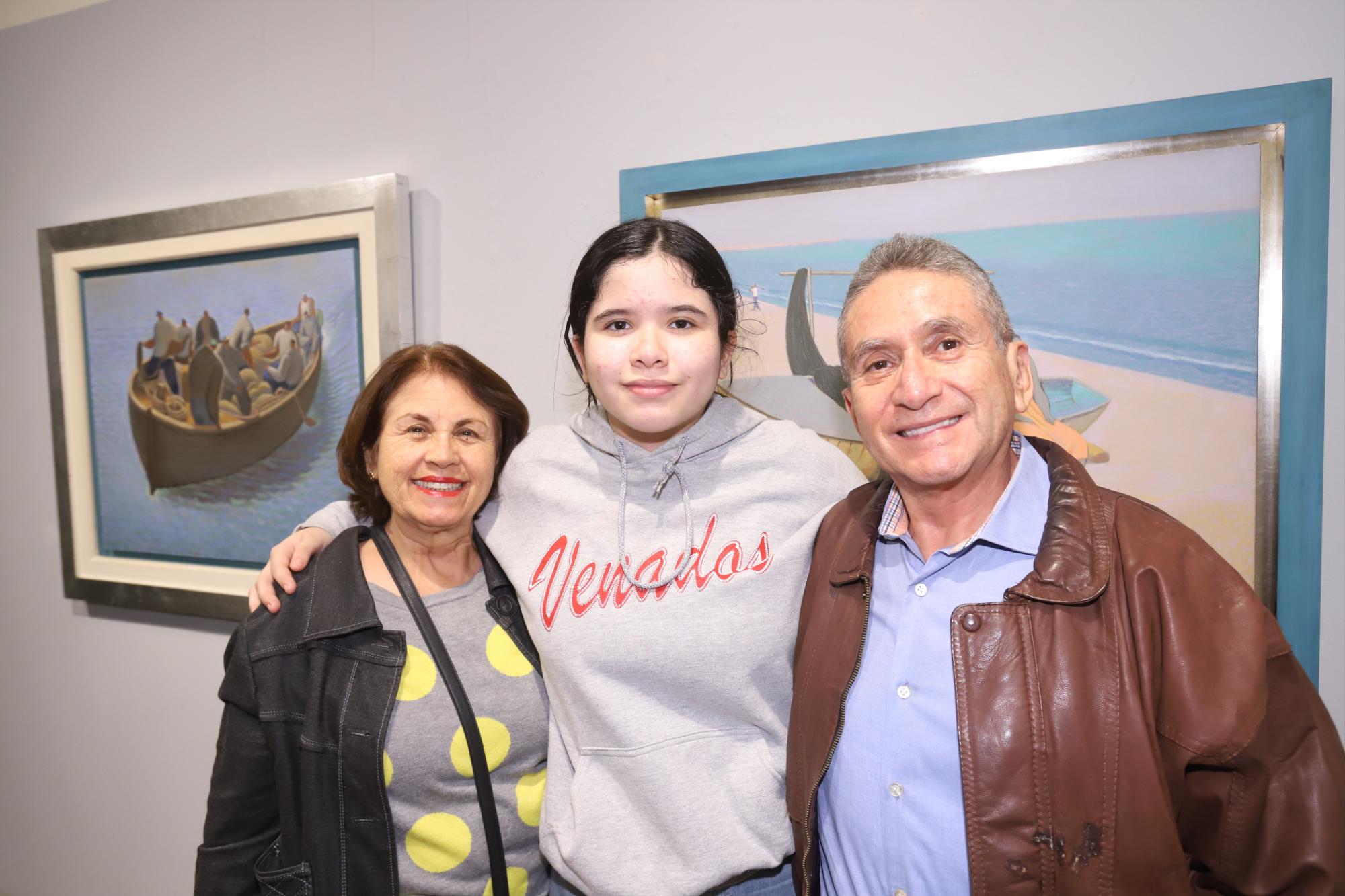 $!Delfina de Ríos, Laura Gabriela García y Alfredo Ríos.