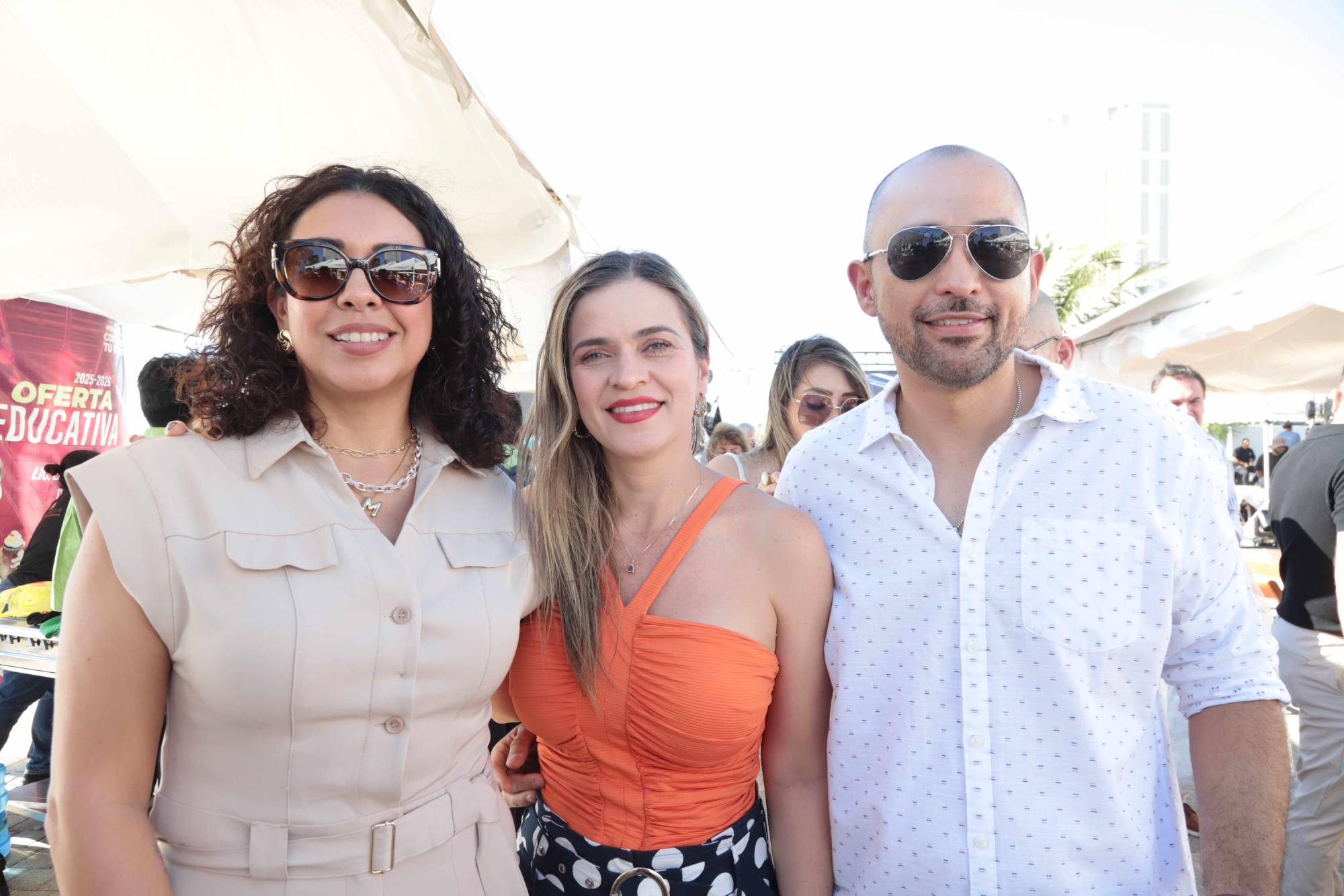 $!Michelle Aguilar, Nelly Armenta y Bernar Baltezar.