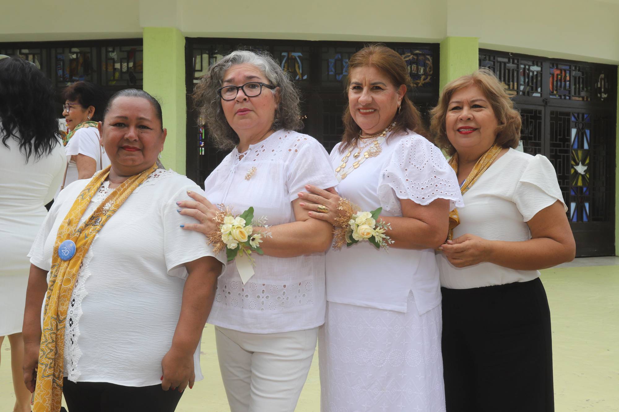 $!María de Lourdes Reyes, Jaqueline Martínez, Marisa Valdez y Liduvina Camacho, de la Unidad Parroquia Guido María Conforti.