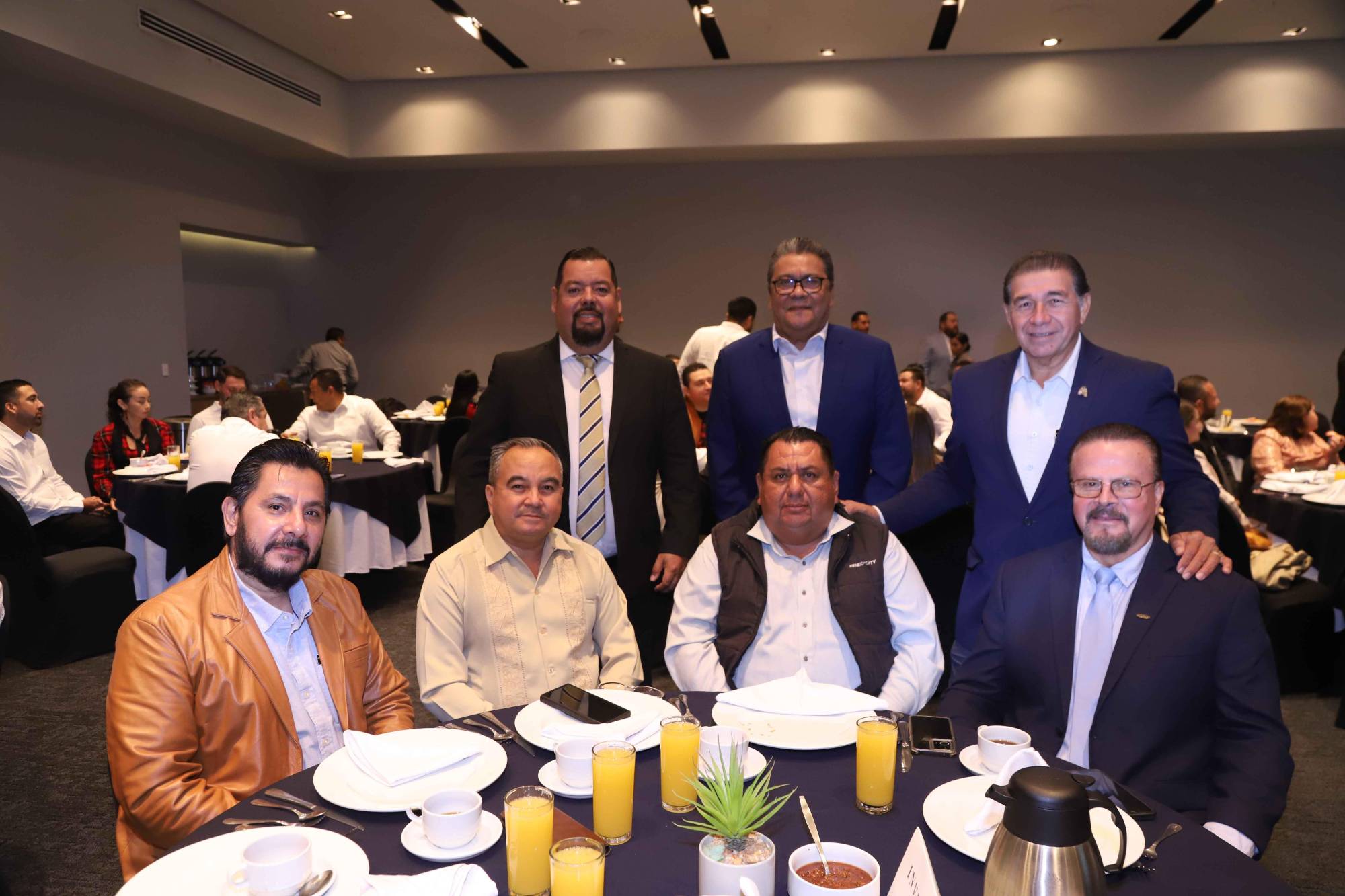 $!Omar Leyva, Jesús Antonio Sanabria, Carlos Venegas, Iván Humarán, Sergio Alberto Ibarra, Juan Andrés Barrón y Hugomar Peraza.