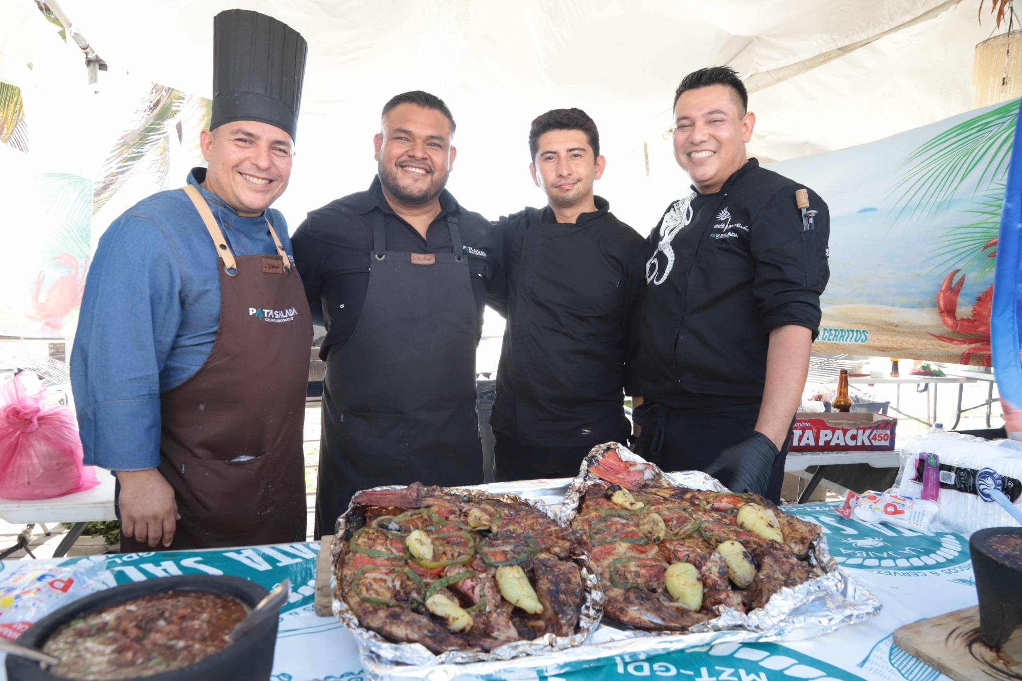 $!Javier Barrón, Alberto Cruz, Fernando Zúñiga e Israel Zazueta.