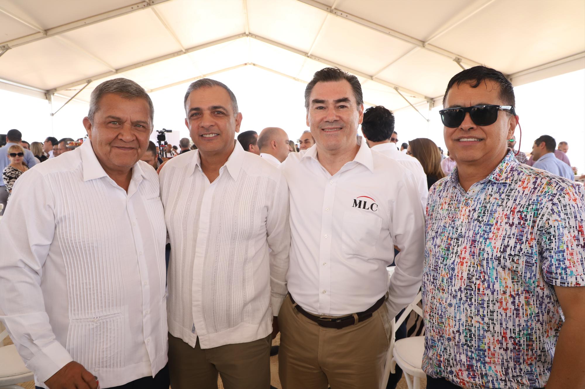 $!Mariel Ancona, Lino Suárez, Víctor Humarán y César Aguirre.