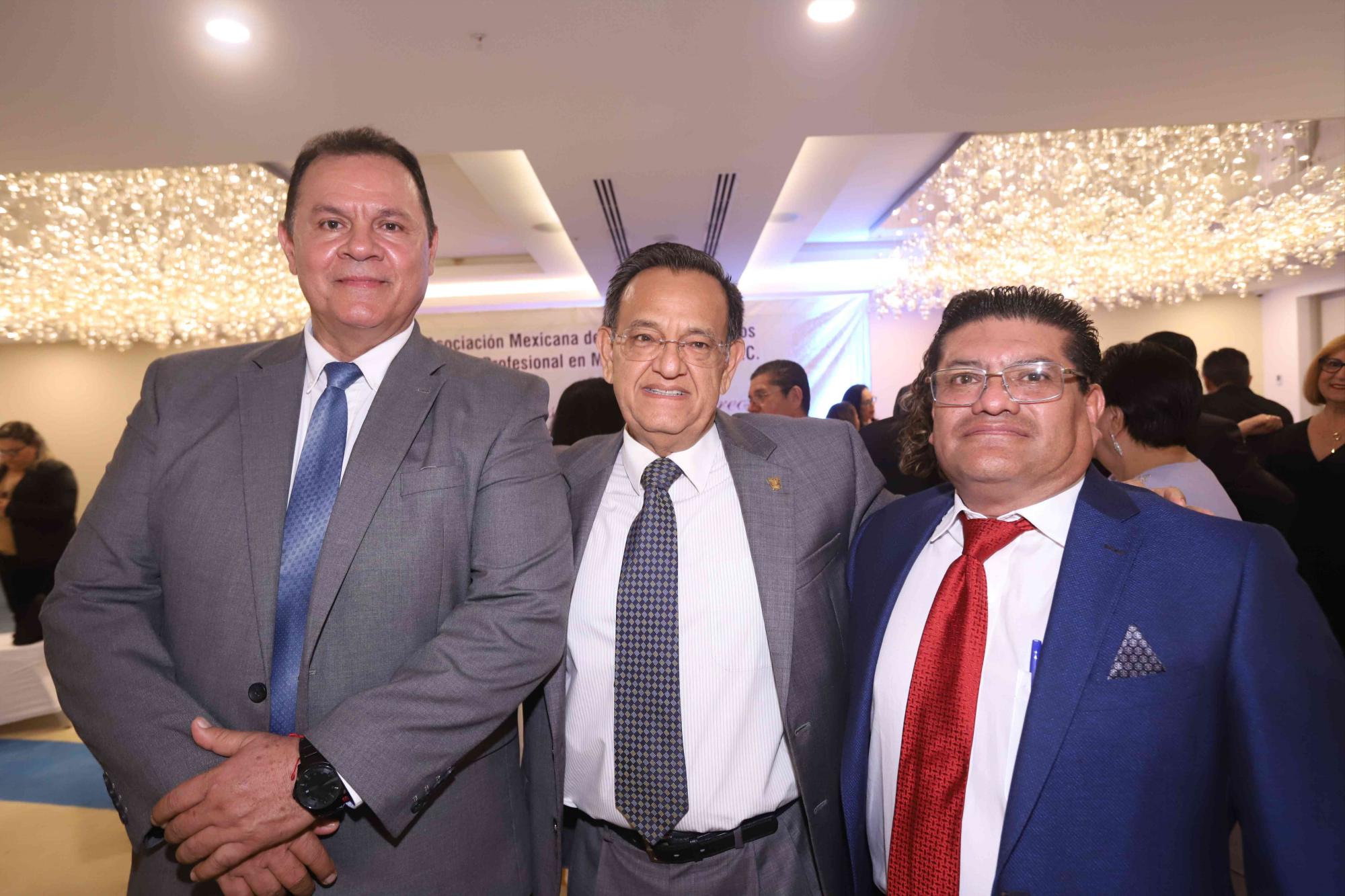 $!Melesio Montoya, Rafael Sánchez y Jaime España.