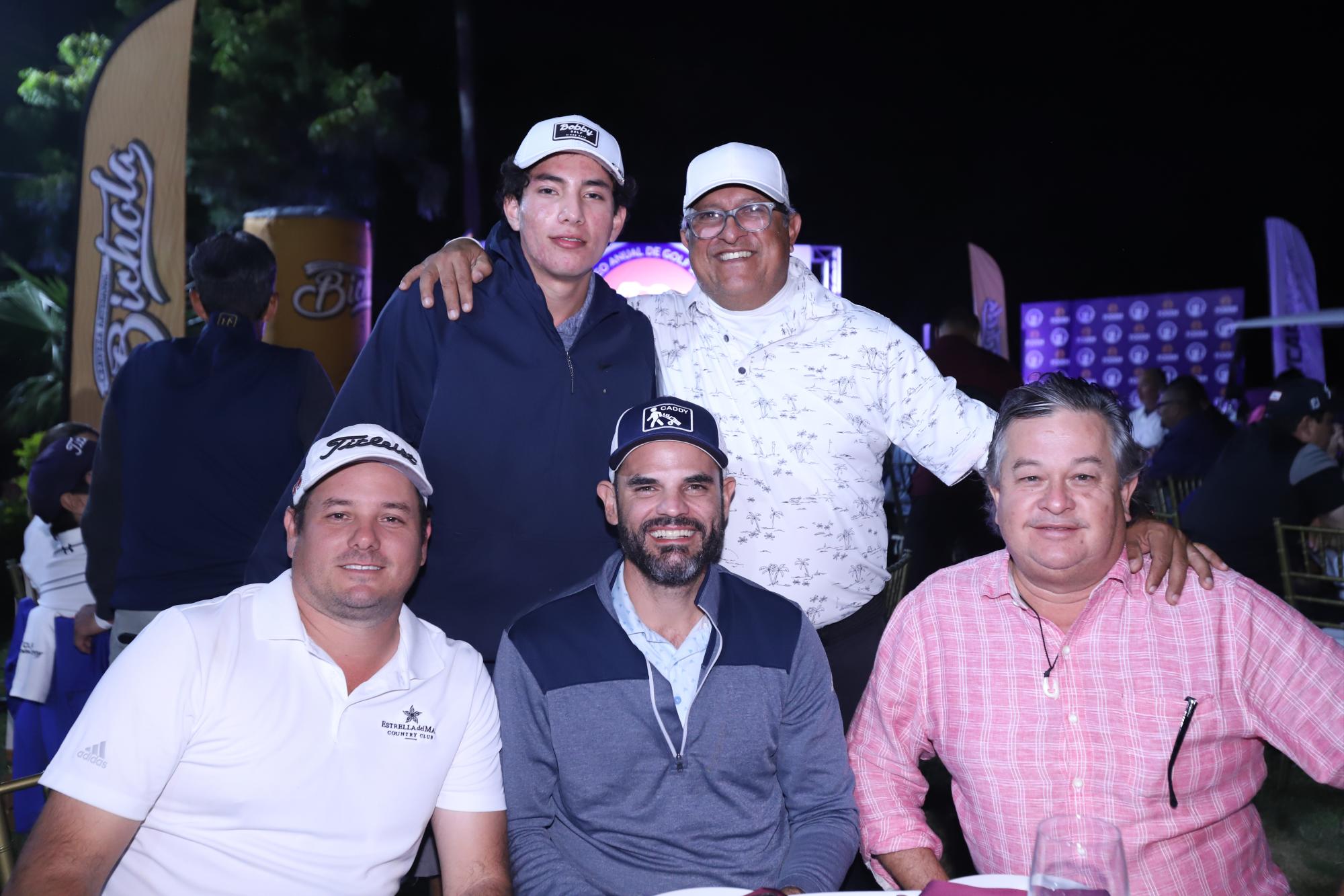 $!Iván Saldaña, Gerardo Rosete, Enrique Magaña, Víctor Sánchez y Ernesto Reyna.