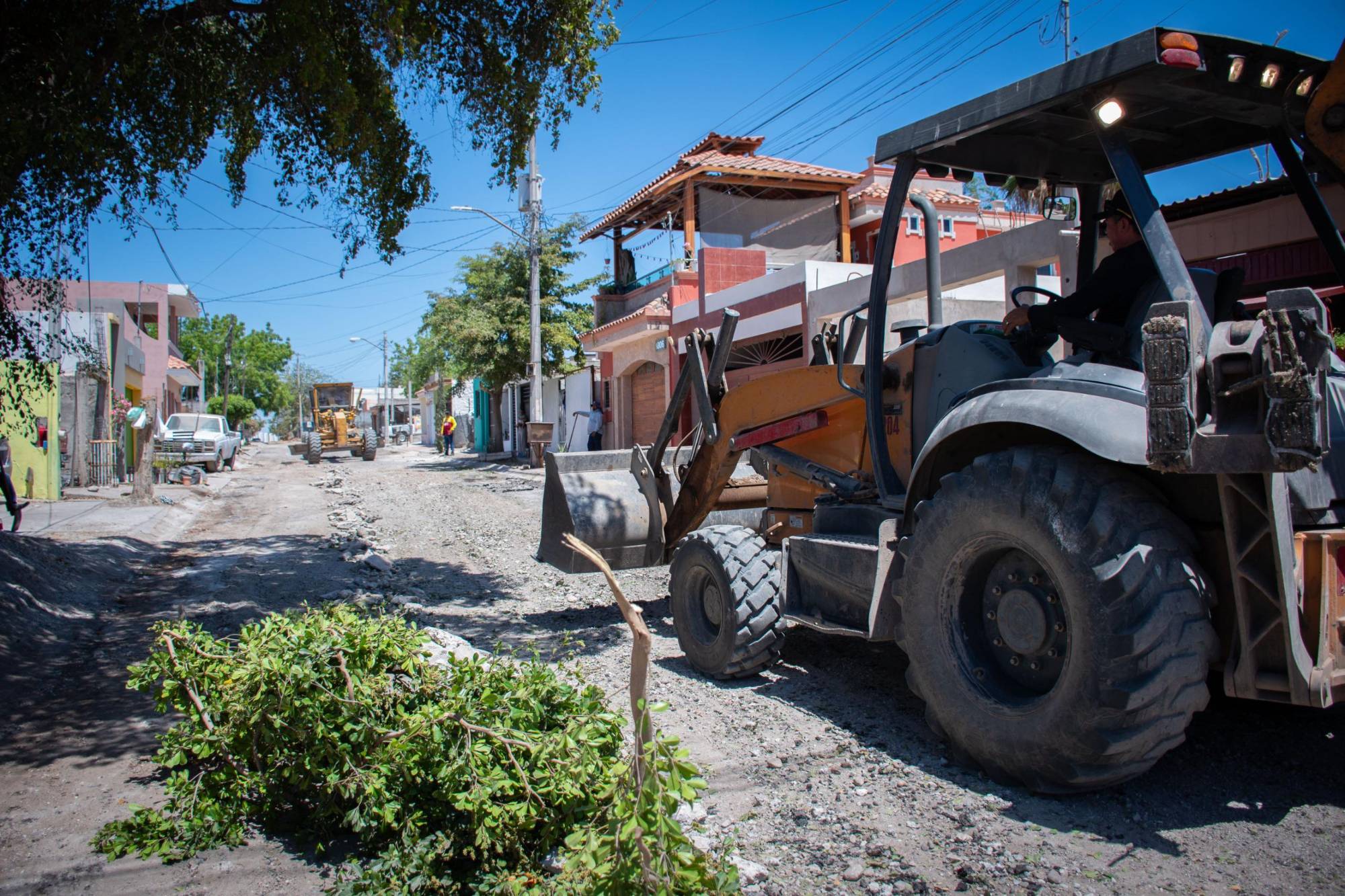 $!Intervienen calles de Chulavista y el sector Humaya, en Culiacán