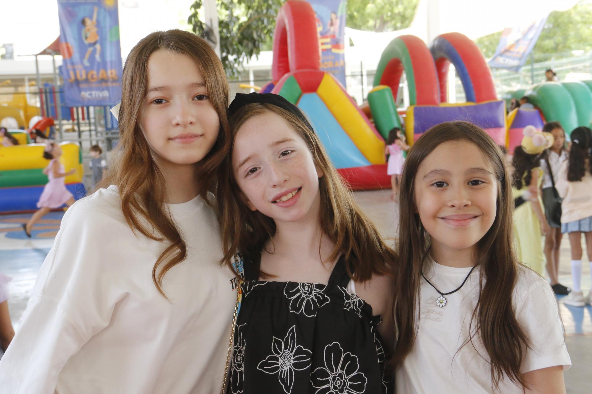 $!Fernanda Boss, Elisa García Galindo y Helena García Andrade.