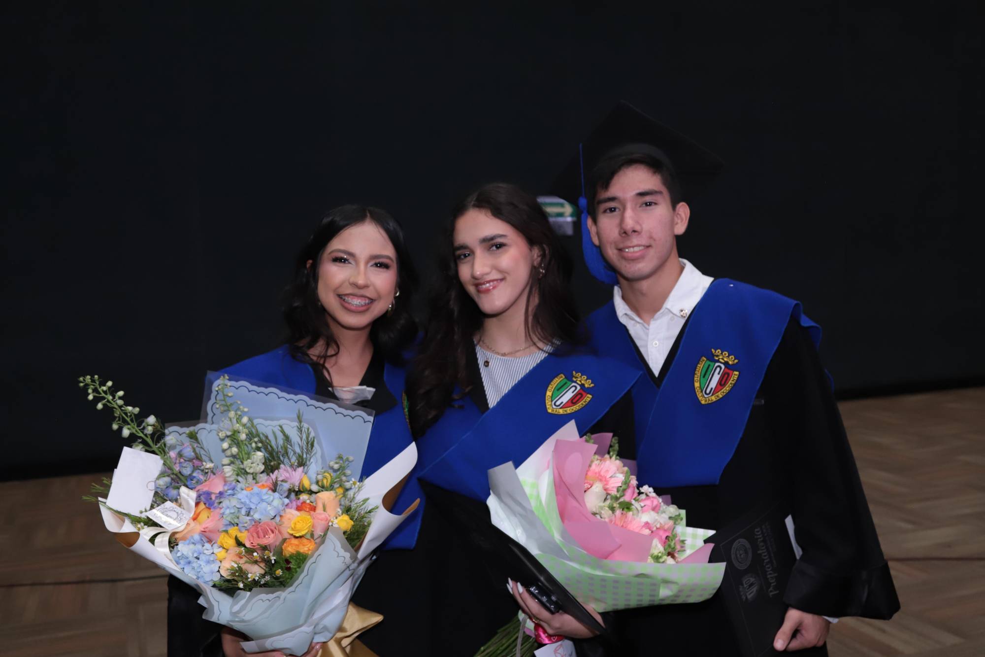 $!Keiri Rodríguez, Miroslava González y Gael Tamayo.