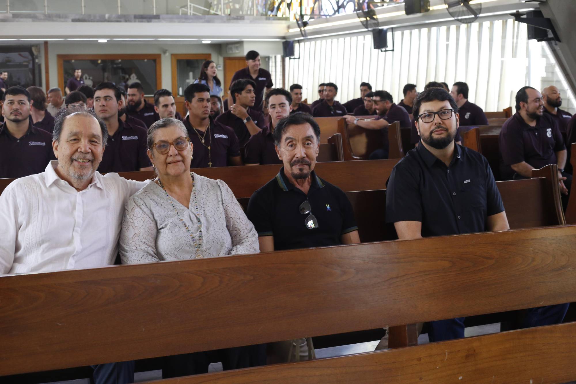 $!Héctor Ley López, Flor Pineda de Ley, Diego Ley López y Héctor Ley Pineda.