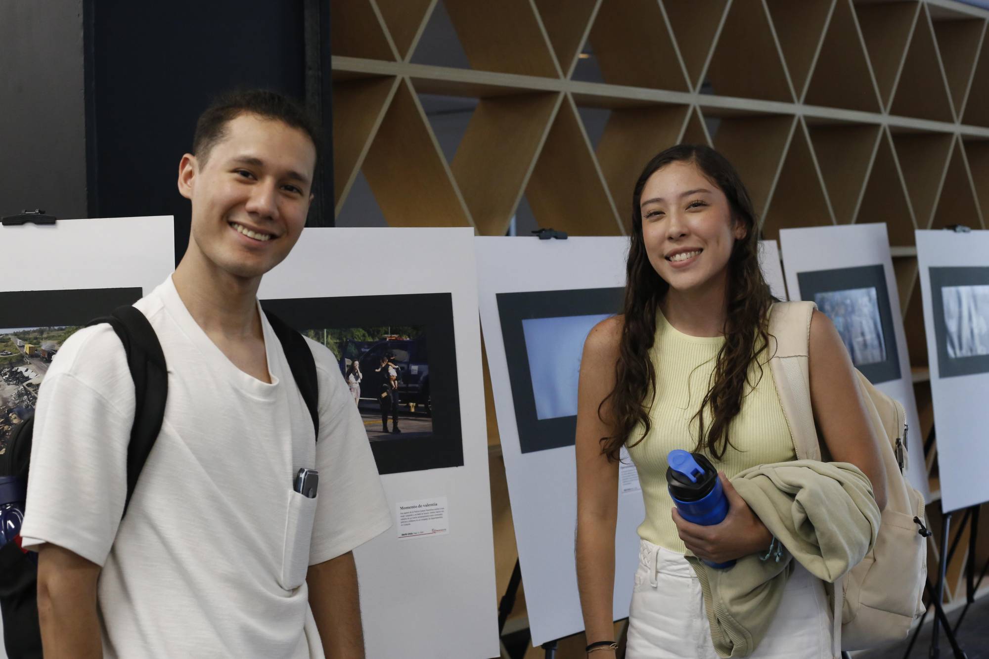 $!Carlo Soto e Inés Esparza.