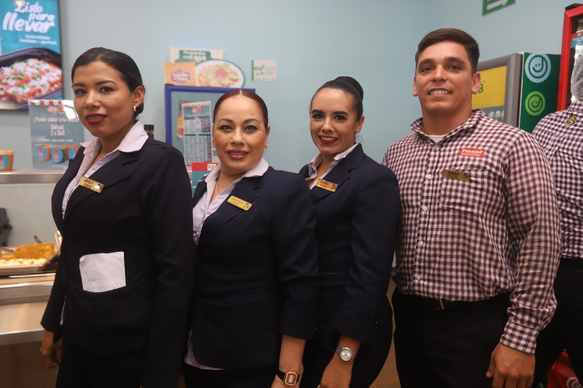 $!Areli Quintero, Isabel Hernández, Aleyda Morales Valdez y Ramón Guzmán.