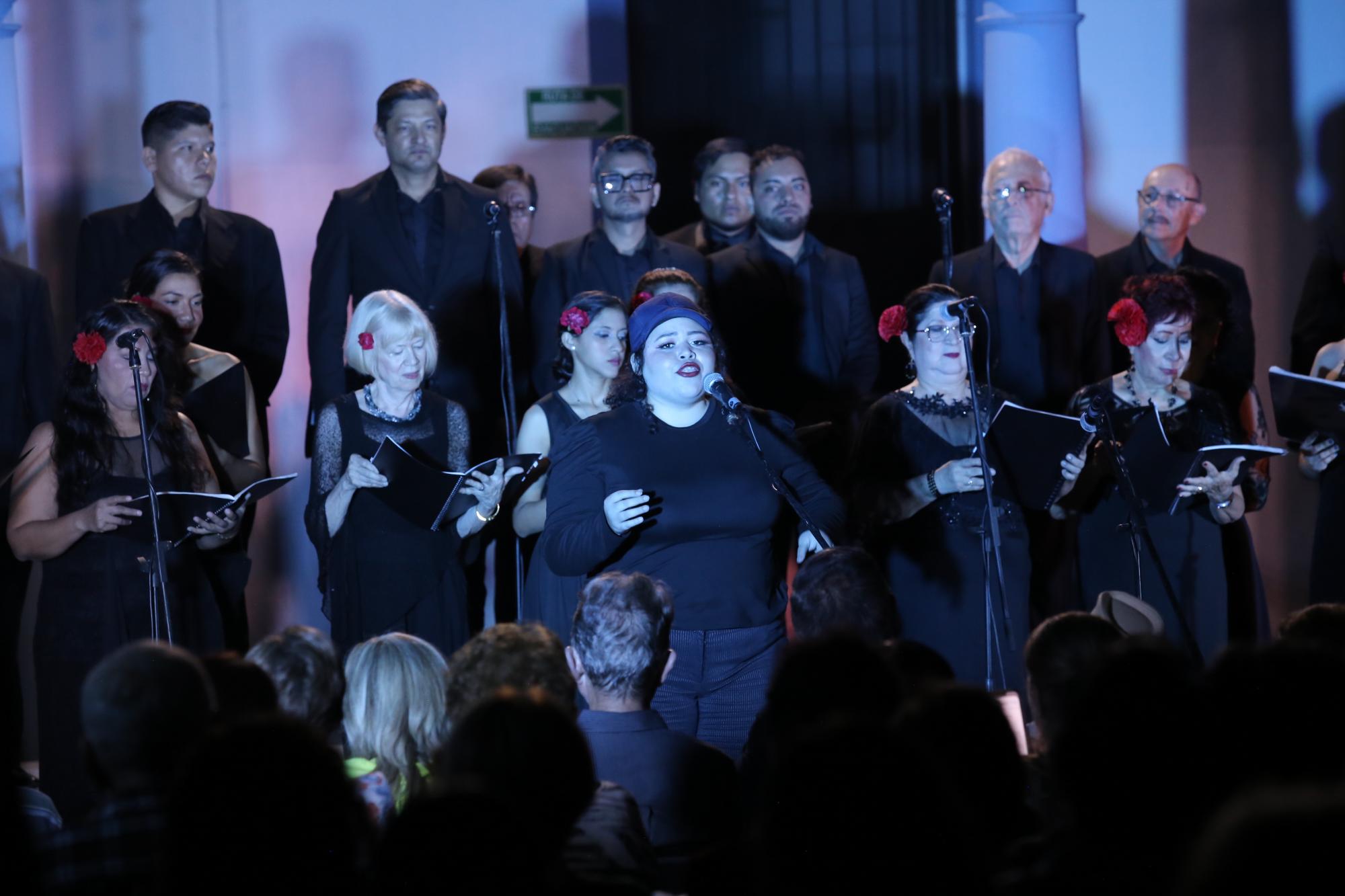 $!La solista Ángela Rodríguez.