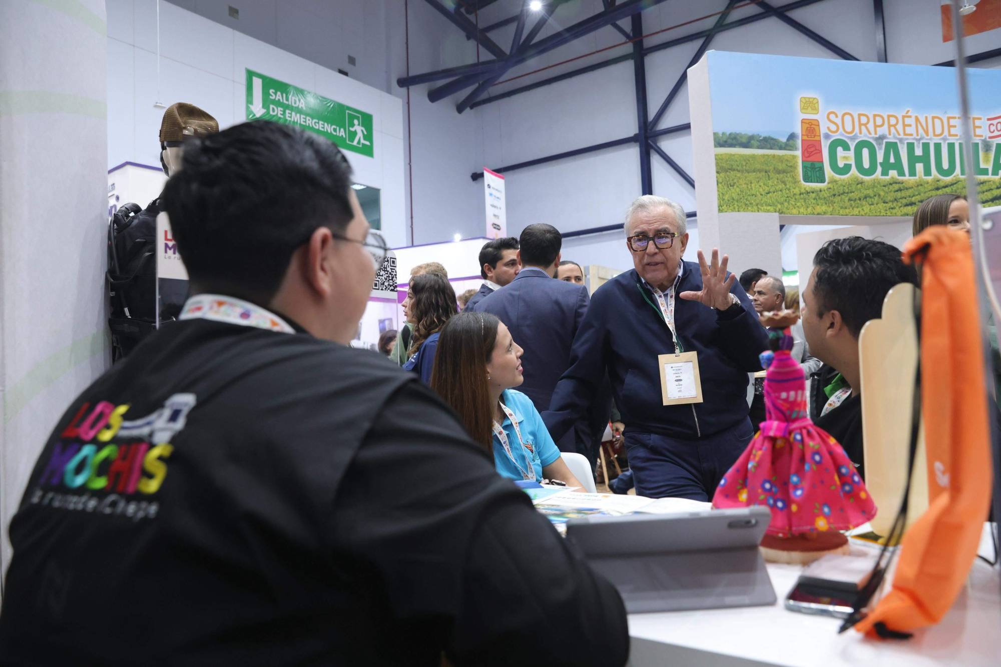 $!Presenta Rocha proyecto de Centro de Convenciones de Culiacán en el Tianguis Turístico 2025