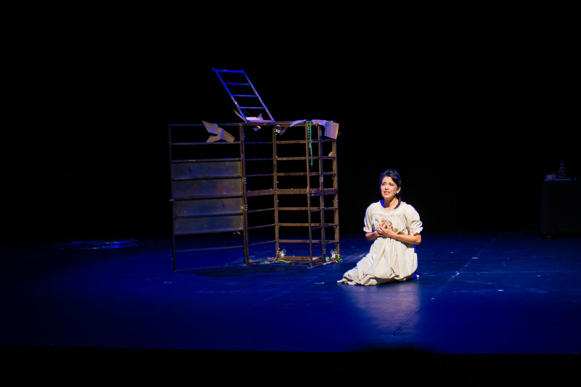 $!Lizeth Rondero es integrante de la compañía Teatro de los Sótanos, de la Ciudad de México.