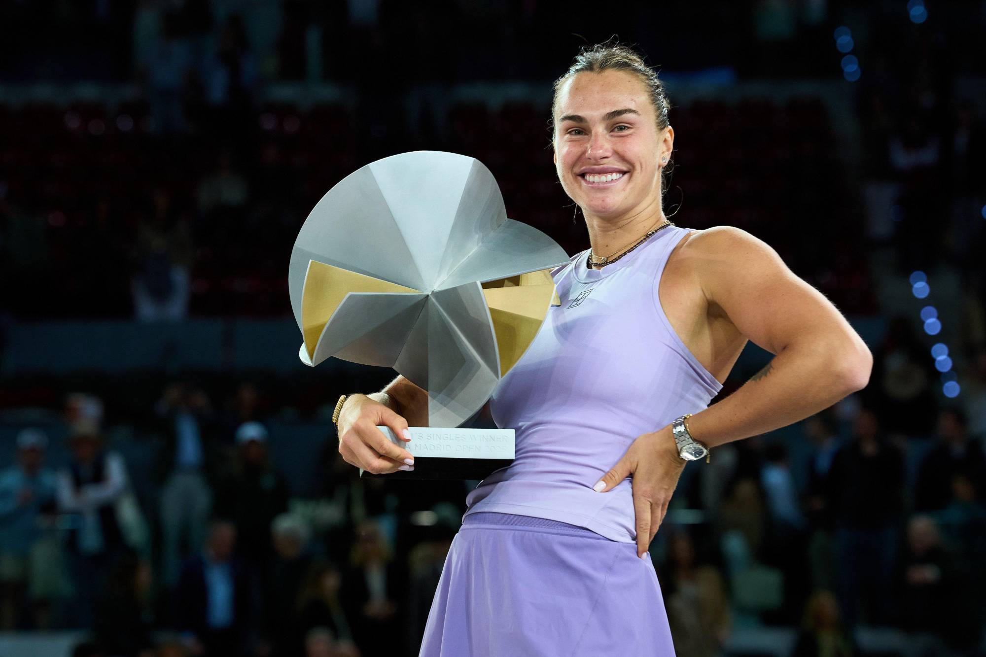 $!Aryna Sabalenka conquista su tercer título en Madrid y amplía su dominio en el circuito