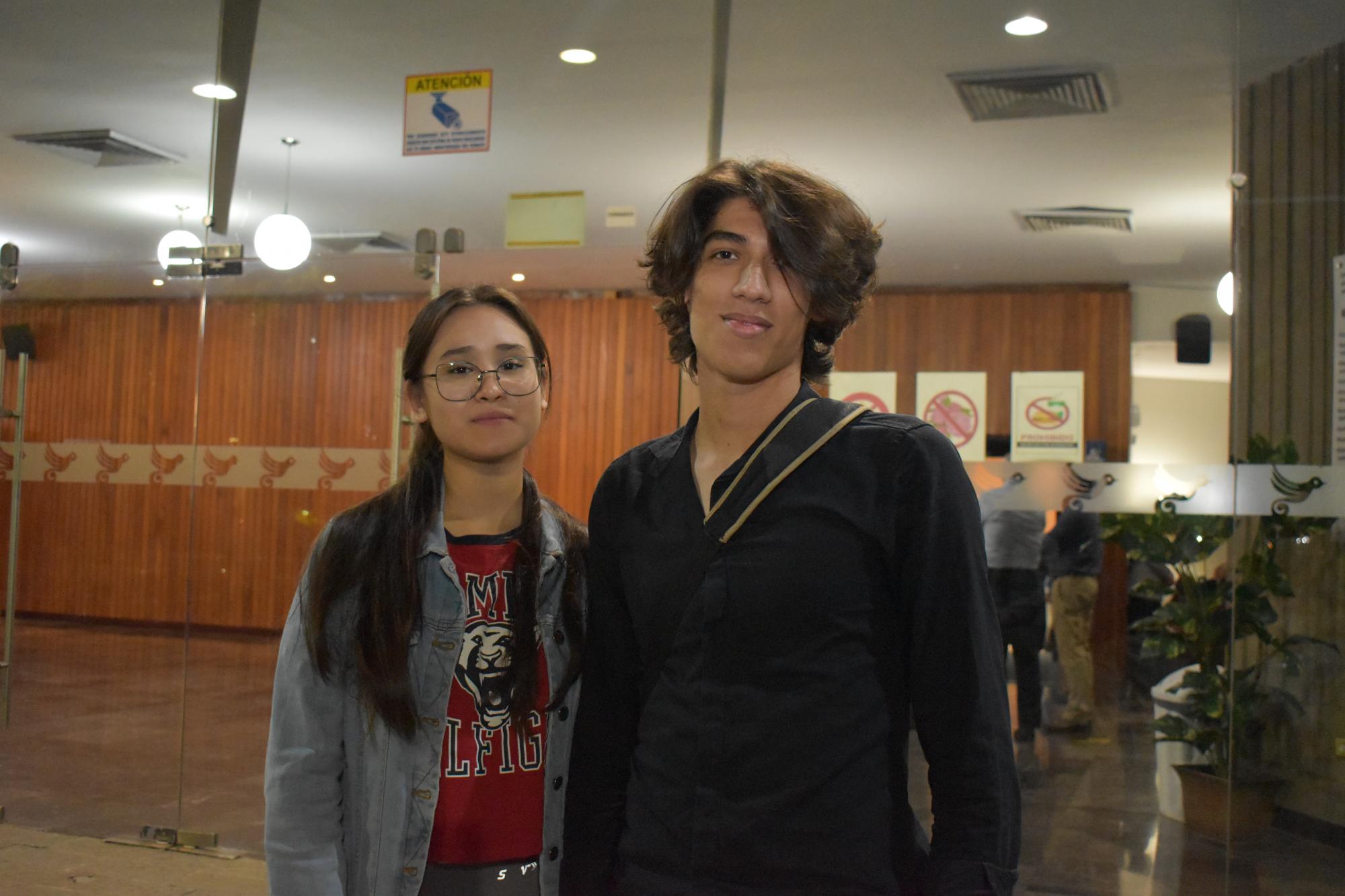 $!Enya Vargas y Emmanuel Hernández.