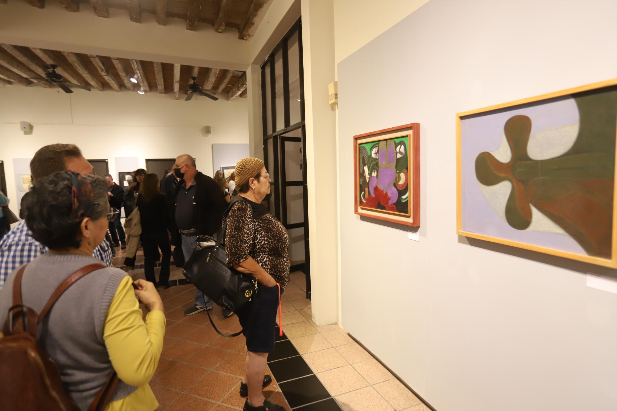 $!Hasta el 29 de febrero en la Galería Ángela Peralta, en Mazatlán, se podrá apreciar la exhibición.