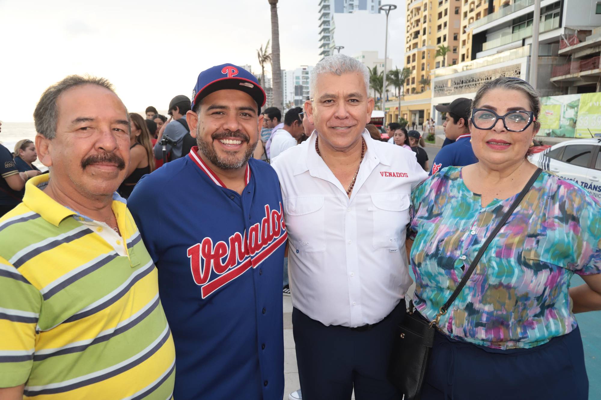$!Saulo García, Saulo García Rodríguez, Jesús “Chino” Valdez y Carmen Díaz de Valdez.