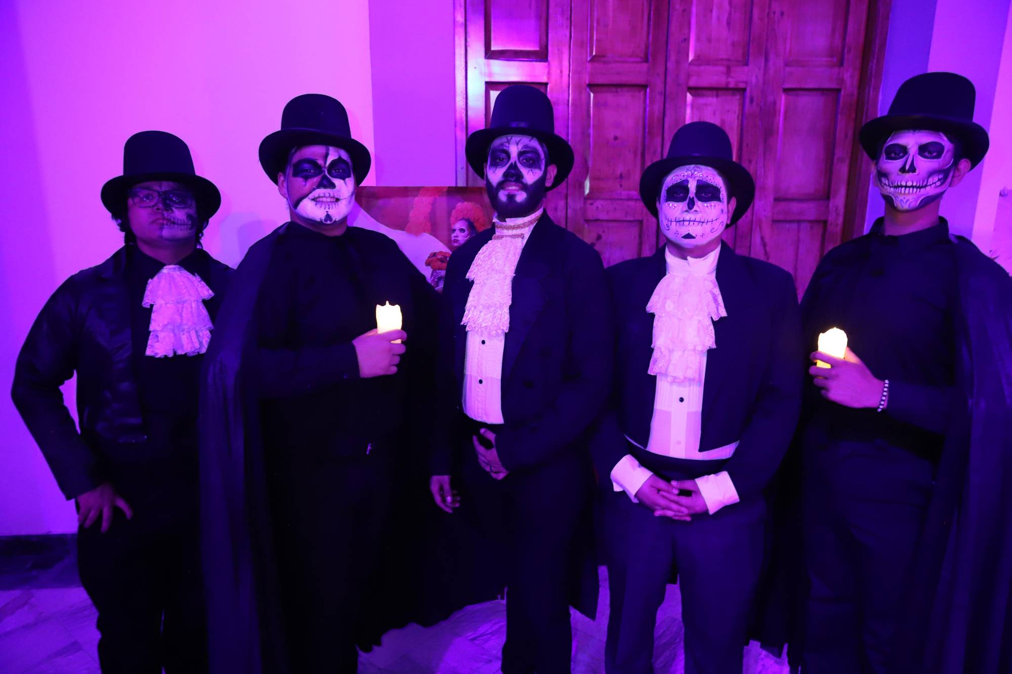 $!Dylan Alexander Núnez, Ulises Torres, Miguel Bonilla, Eduardo Segura y Pablo Hernández.