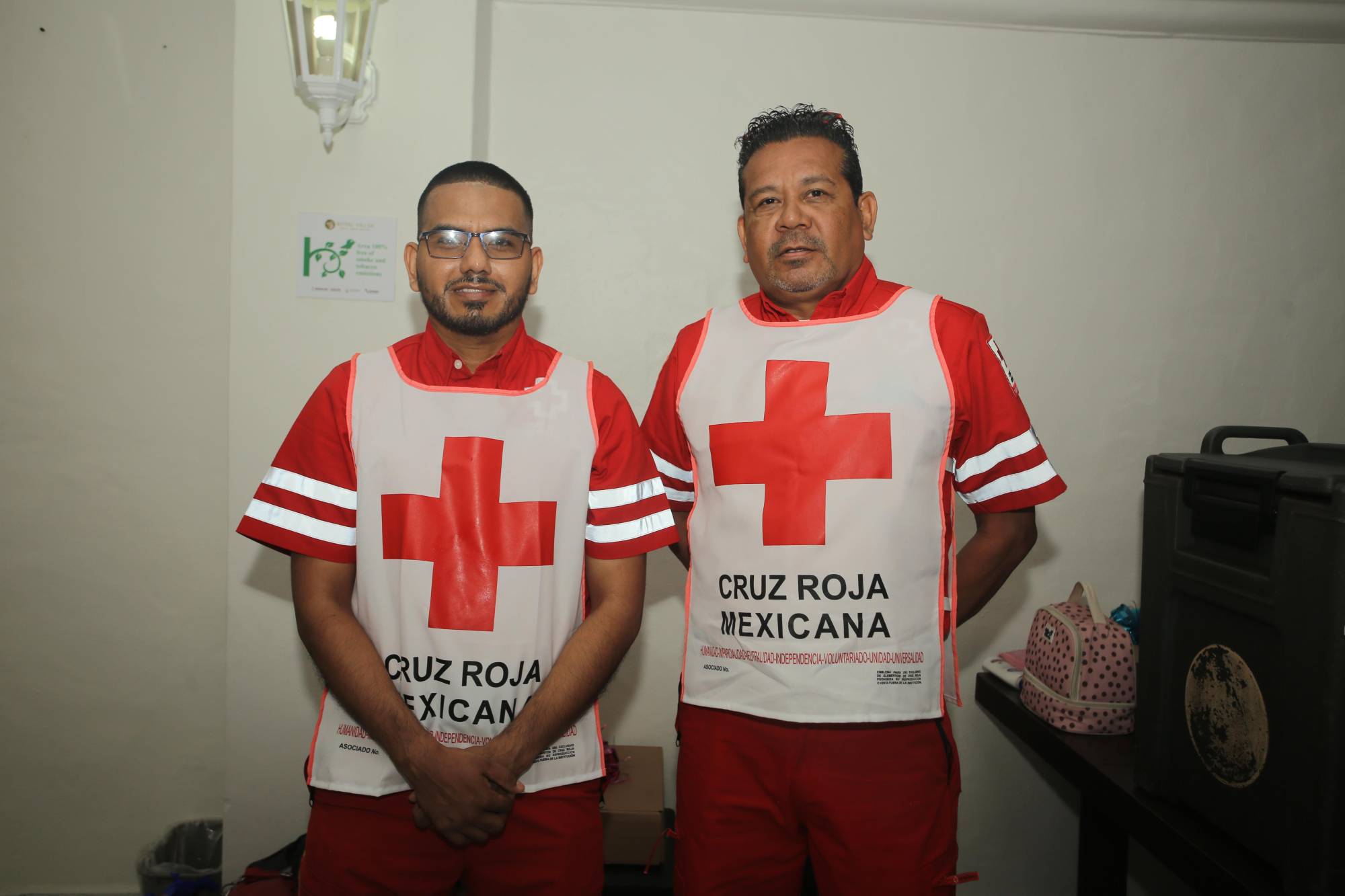 $!José Carrasco y Érick Quintero.