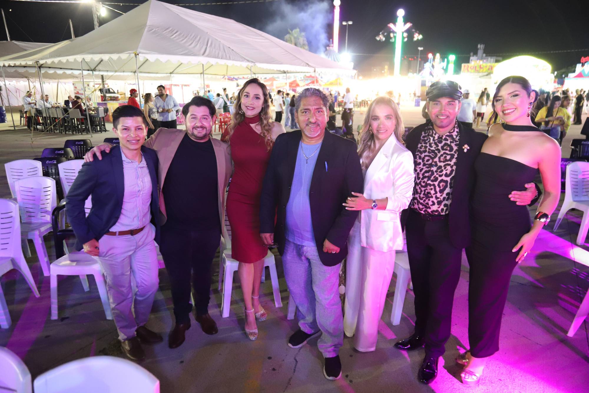 $!Ángel Trejo, Jorge Luna, Rosy Beltrán, Víctor Alcalde, Lilia Guerrero, Mario Go y Carolina Chavarín.