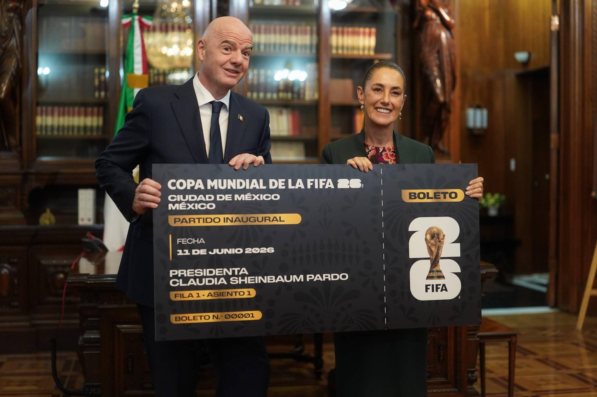 $!Sheinbaum analiza asistir al sorteo del Mundial 2026 en Washington