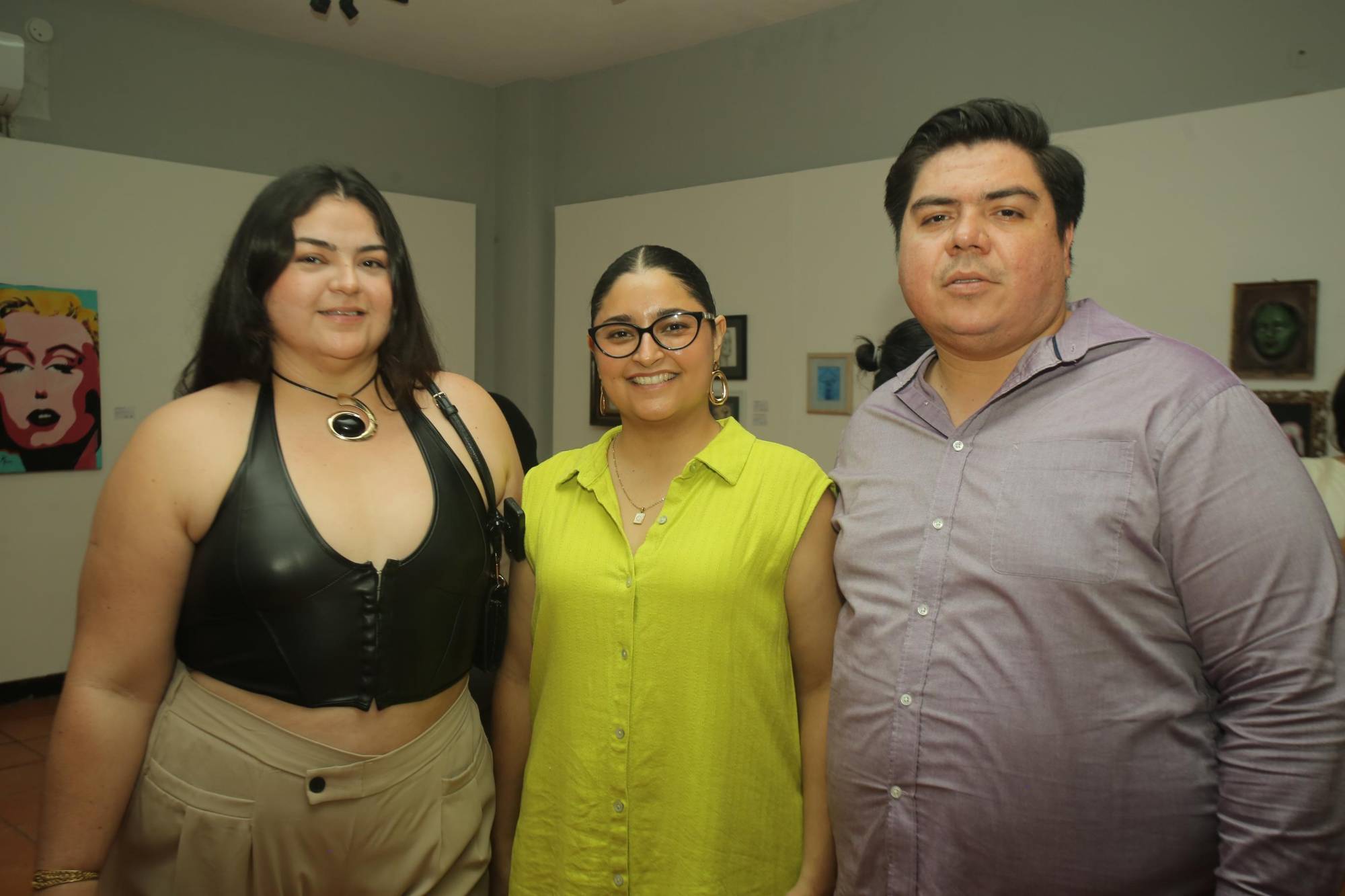 $!Kenia Martínez, Marbella Rivas y Carlos Peraza.