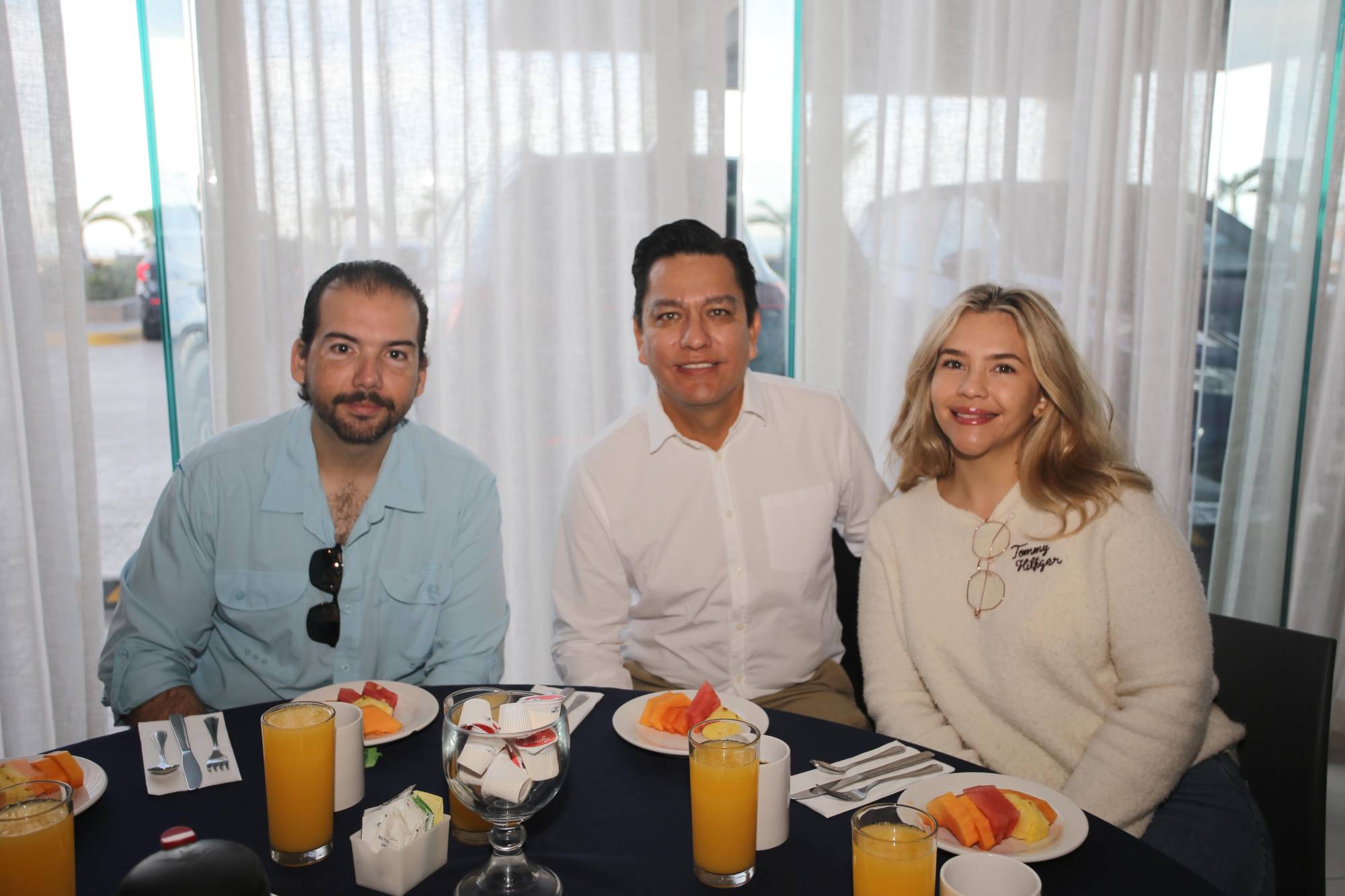 $!Roy Hernández, Ben Berdejo y Aniel Villanueva.