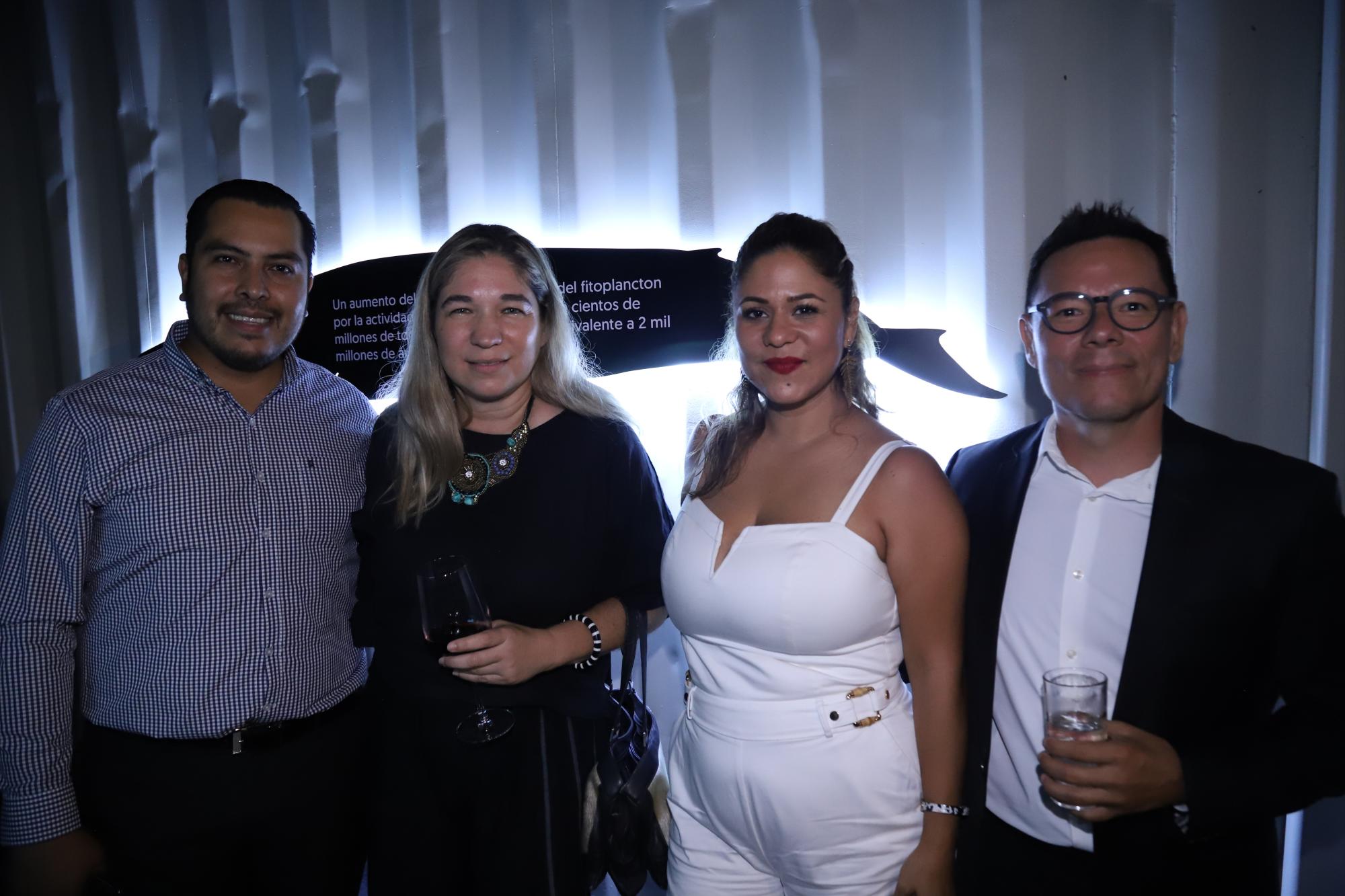 $!Luis Vargas, Sarahí Tirado, Dunia Ocegueda y Érick Pérez.