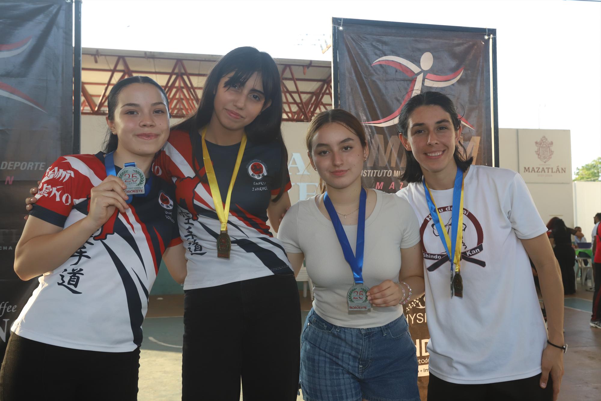 $!Diana Fernanda Torres, Sofía Serrano, Andrea Castro y Laura Quiñónez.