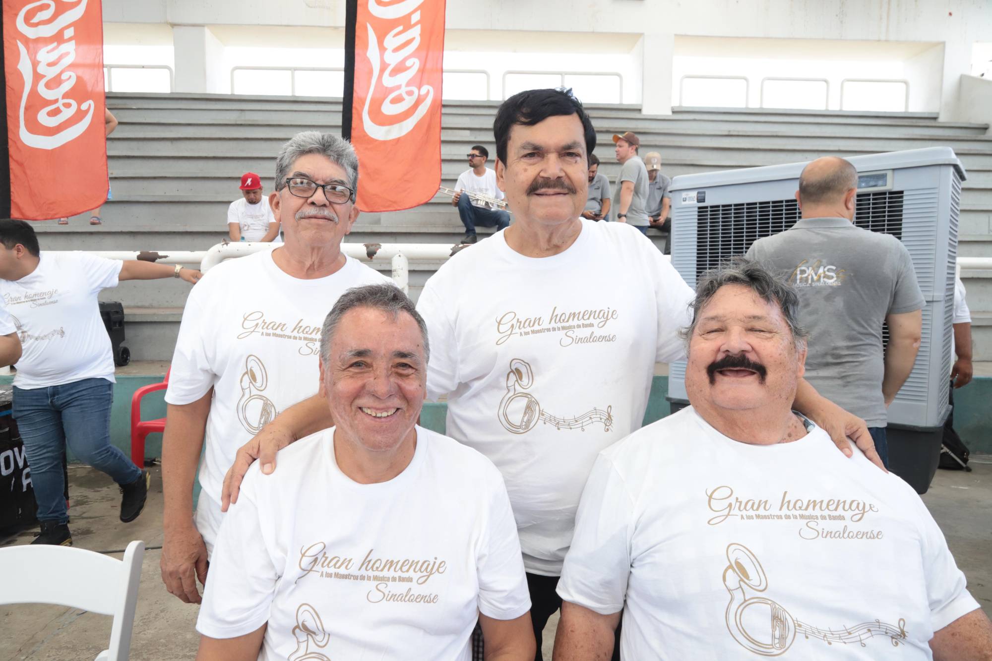 $!Antonio López, Víctor Páez, Conrado Zataráin y Enrique Valdez.