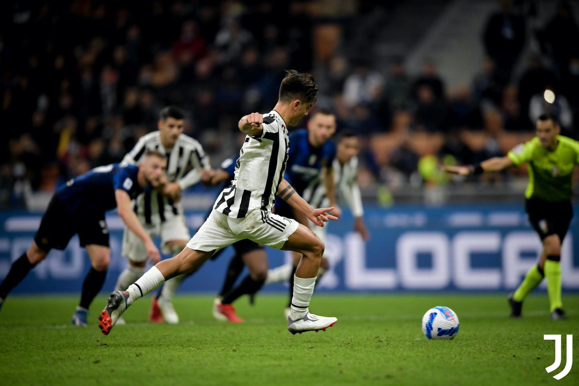 $!Dybala rescata a la Juventus ante el Inter