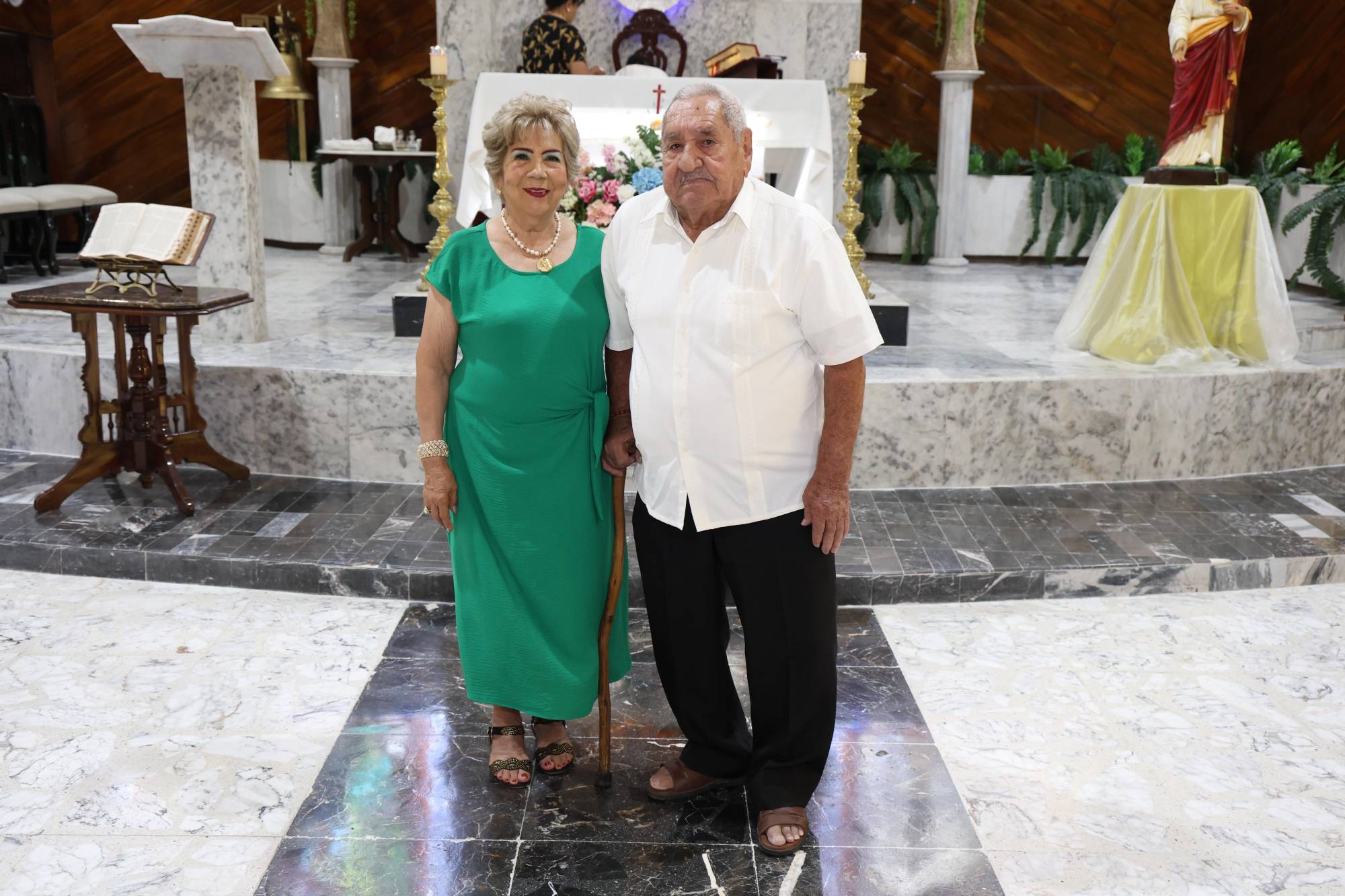 $!Lucy Calleros de Soto y José Luis Soto celebraron su 60 aniversario de matrimonio.