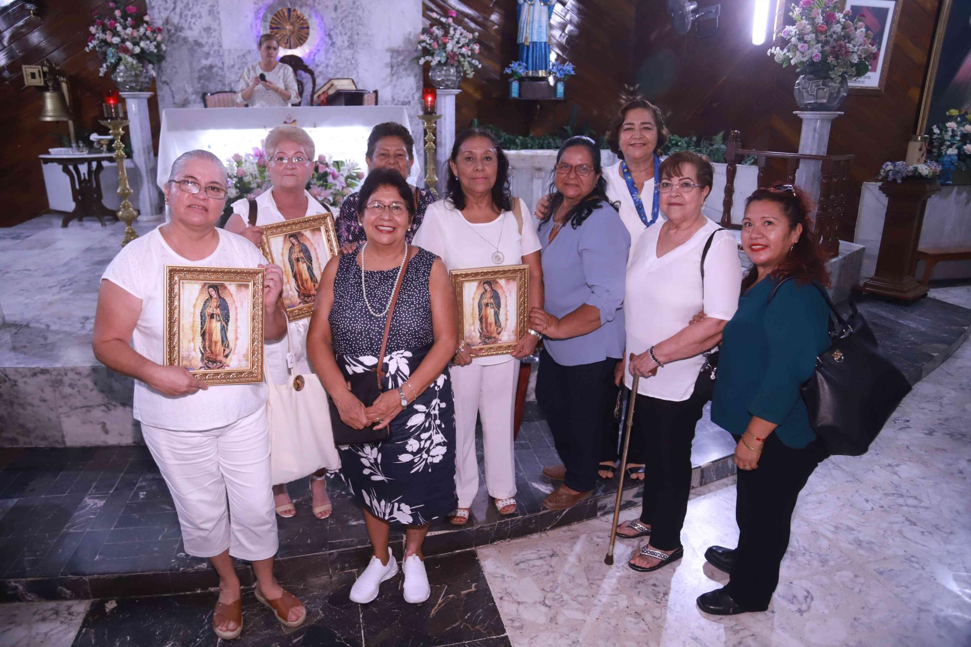 $!Las damas de la Unidad Santa María de América.