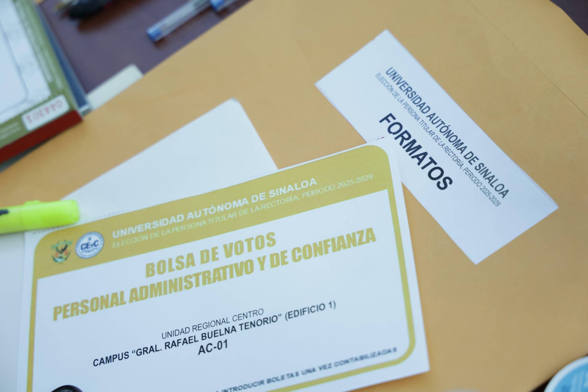 $!Reporta UAS participación superior al 90% en votación por titular de la Rectoría