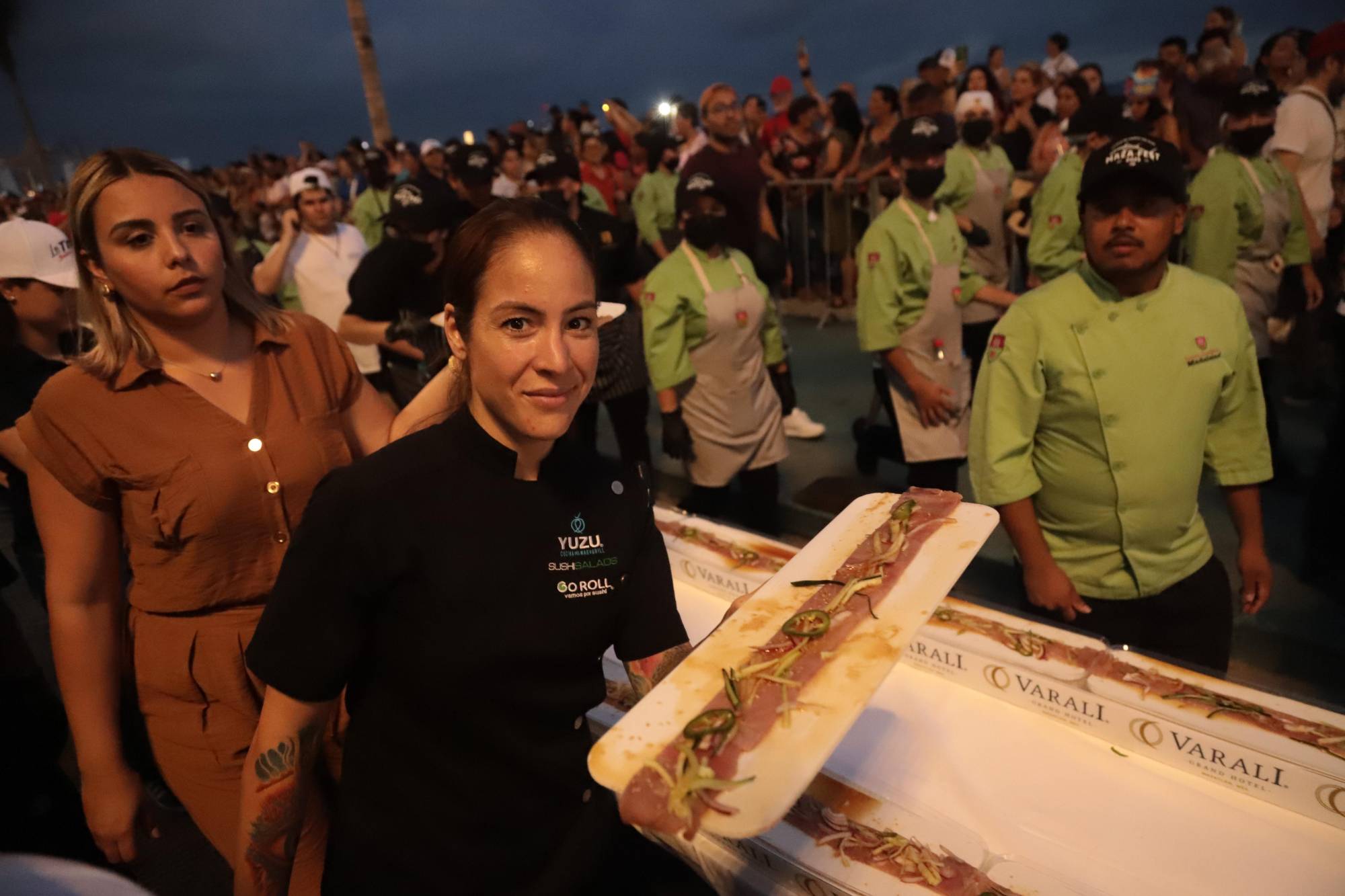 $!La chef Carolina Zataráin participó en la elaboración.