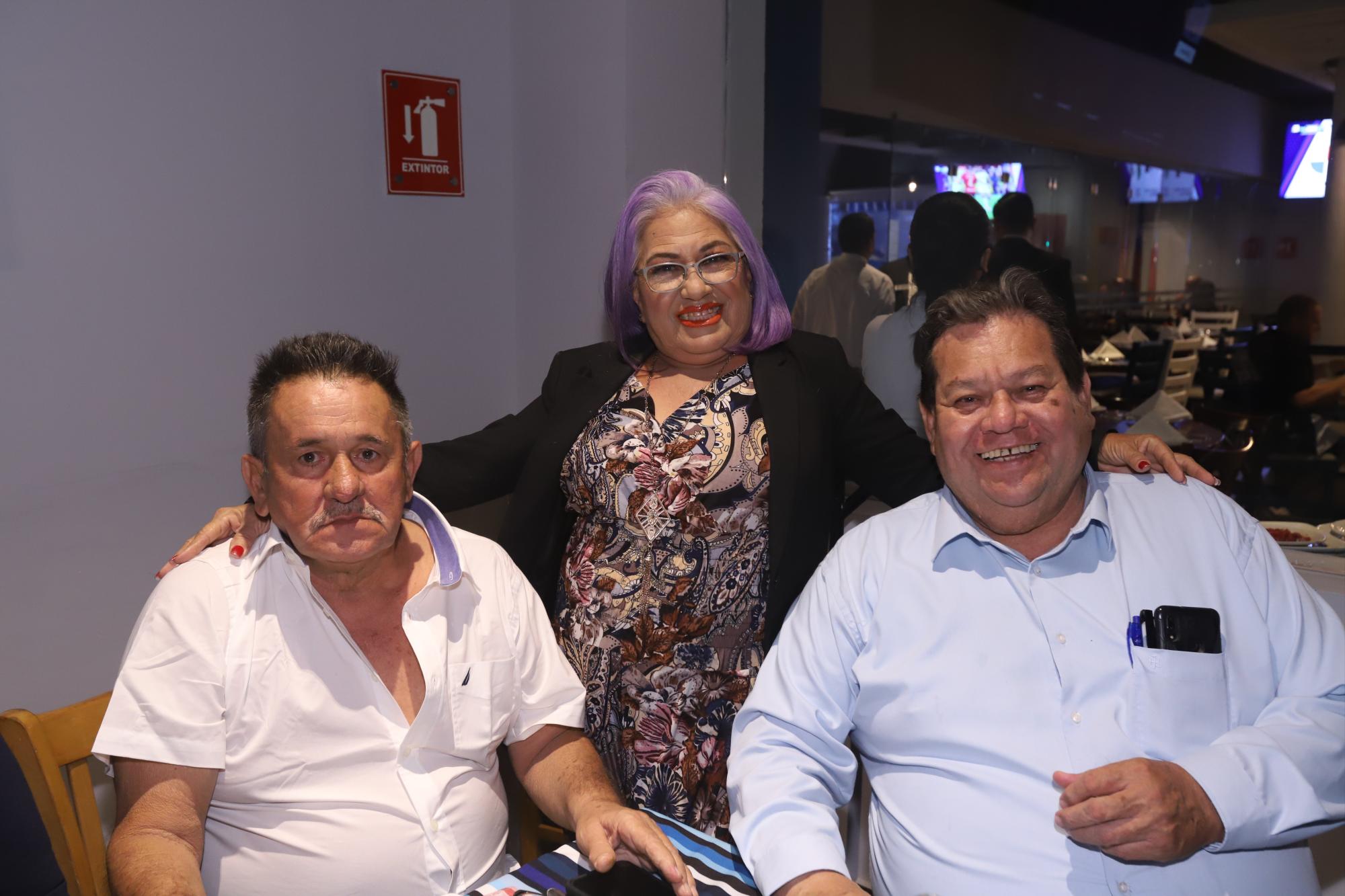 $!Gilberto Verjel, Emilia Ojeda y José Alfredo Acosta.
